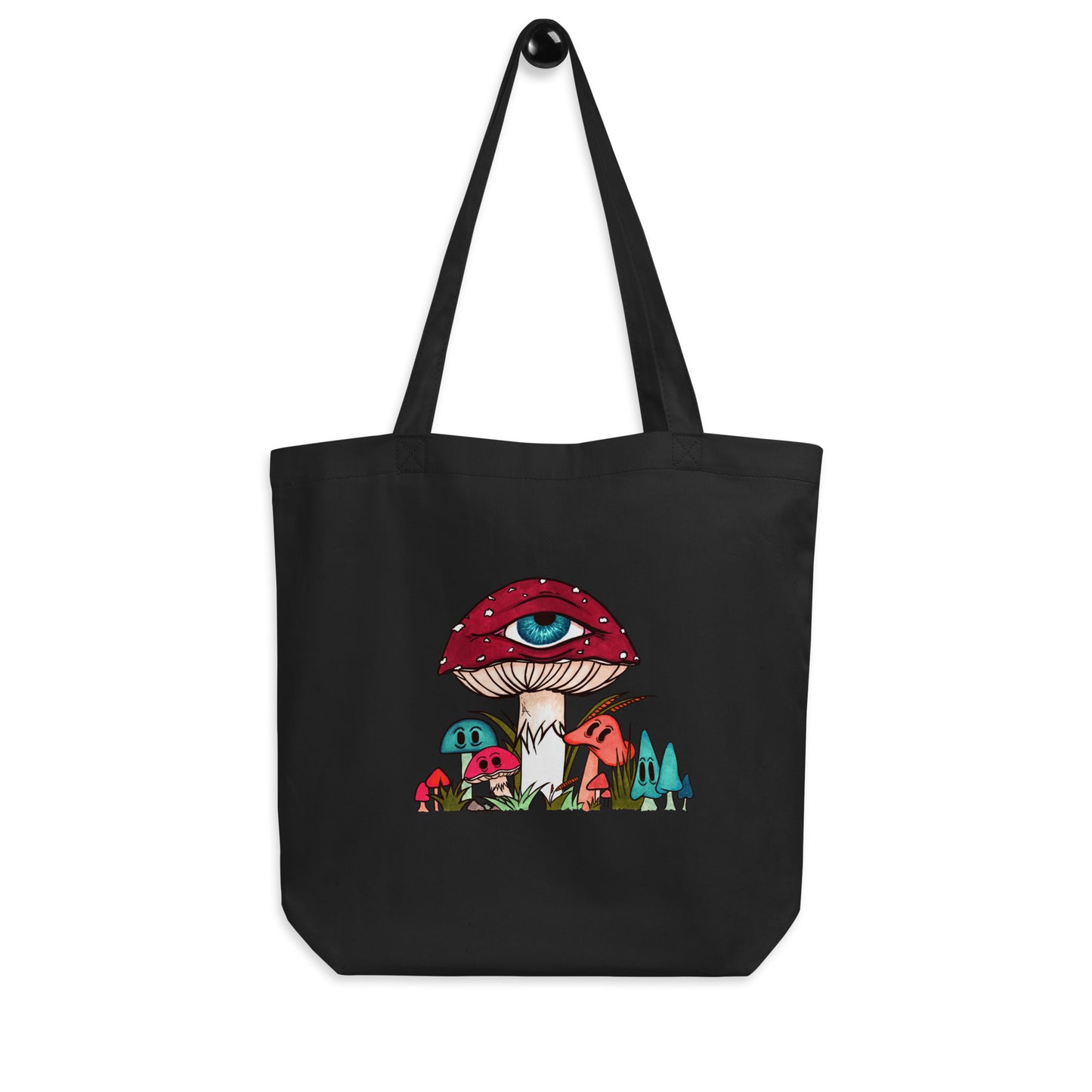 Toadstool & friends eco tote bag