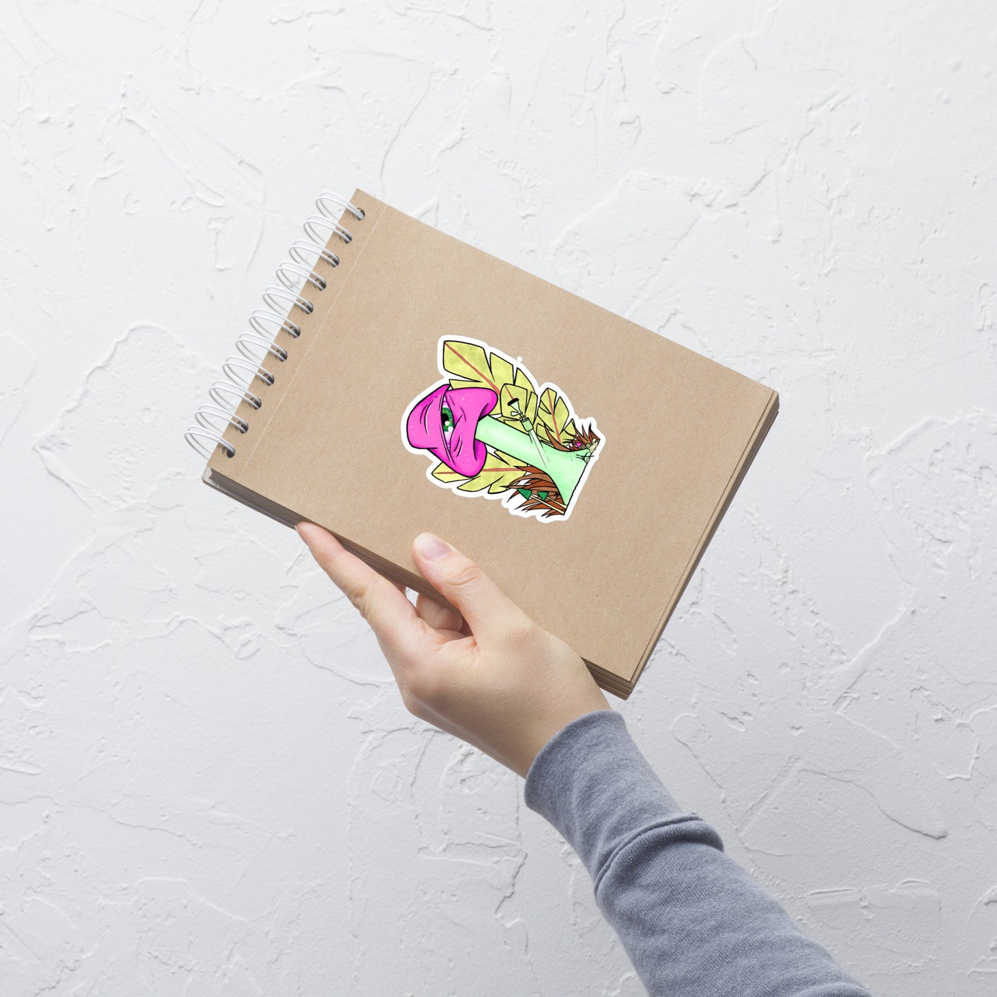 The Bongtripper (pink) bubble-free stickers