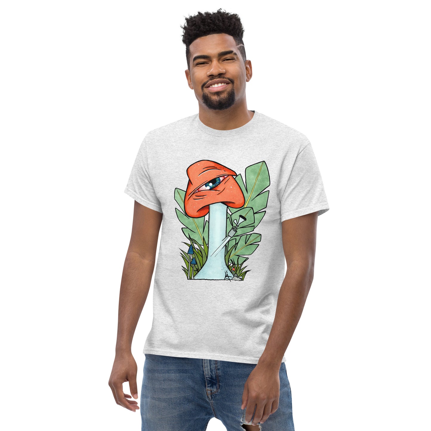 The Bongtripper (orange) mens classic tee