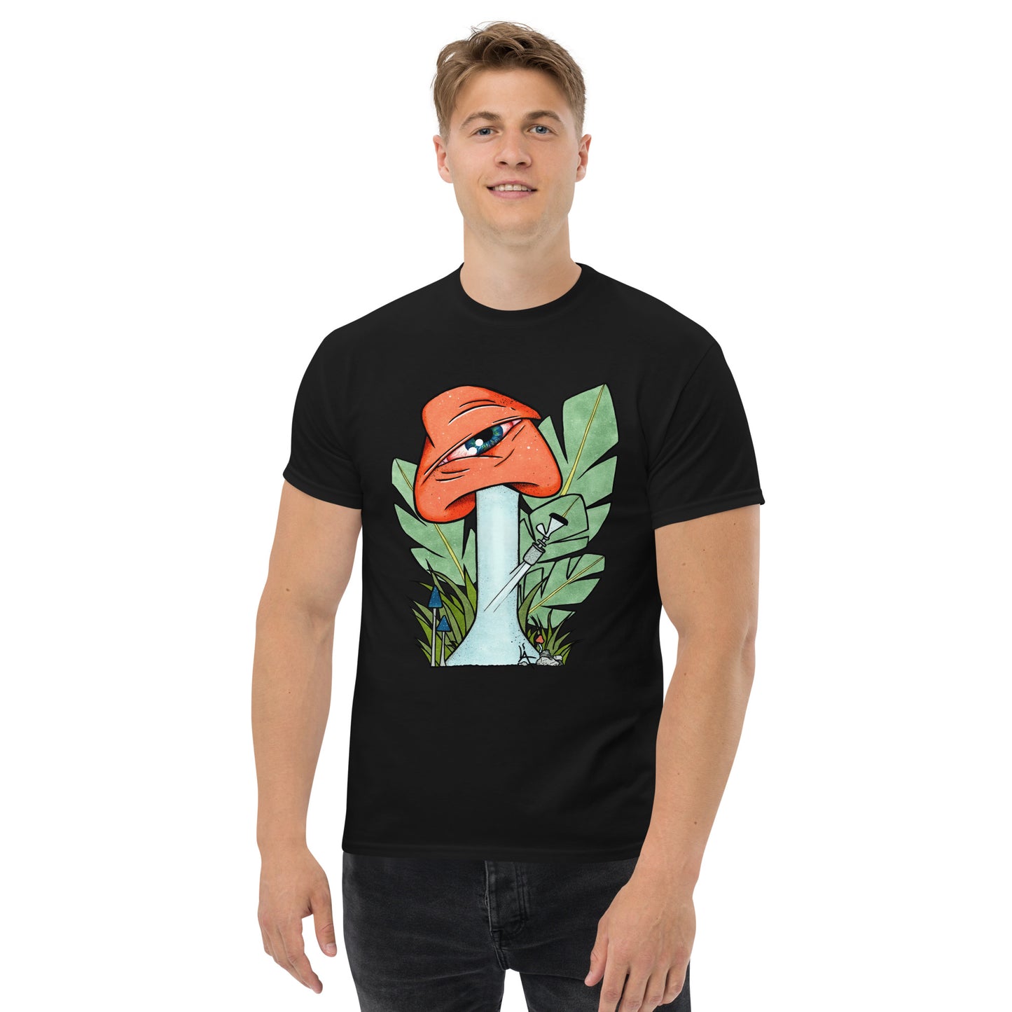 The Bongtripper (orange) mens classic tee