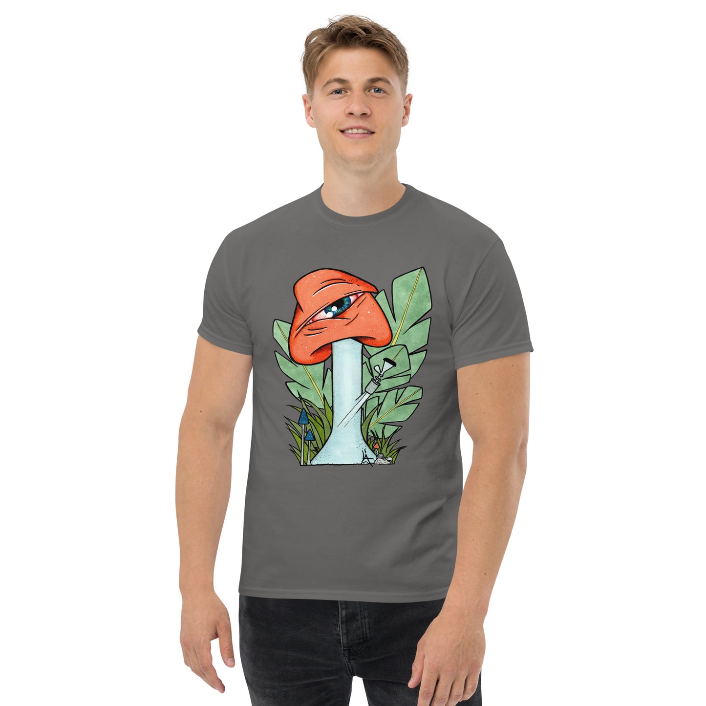 The Bongtripper (orange) mens classic tee