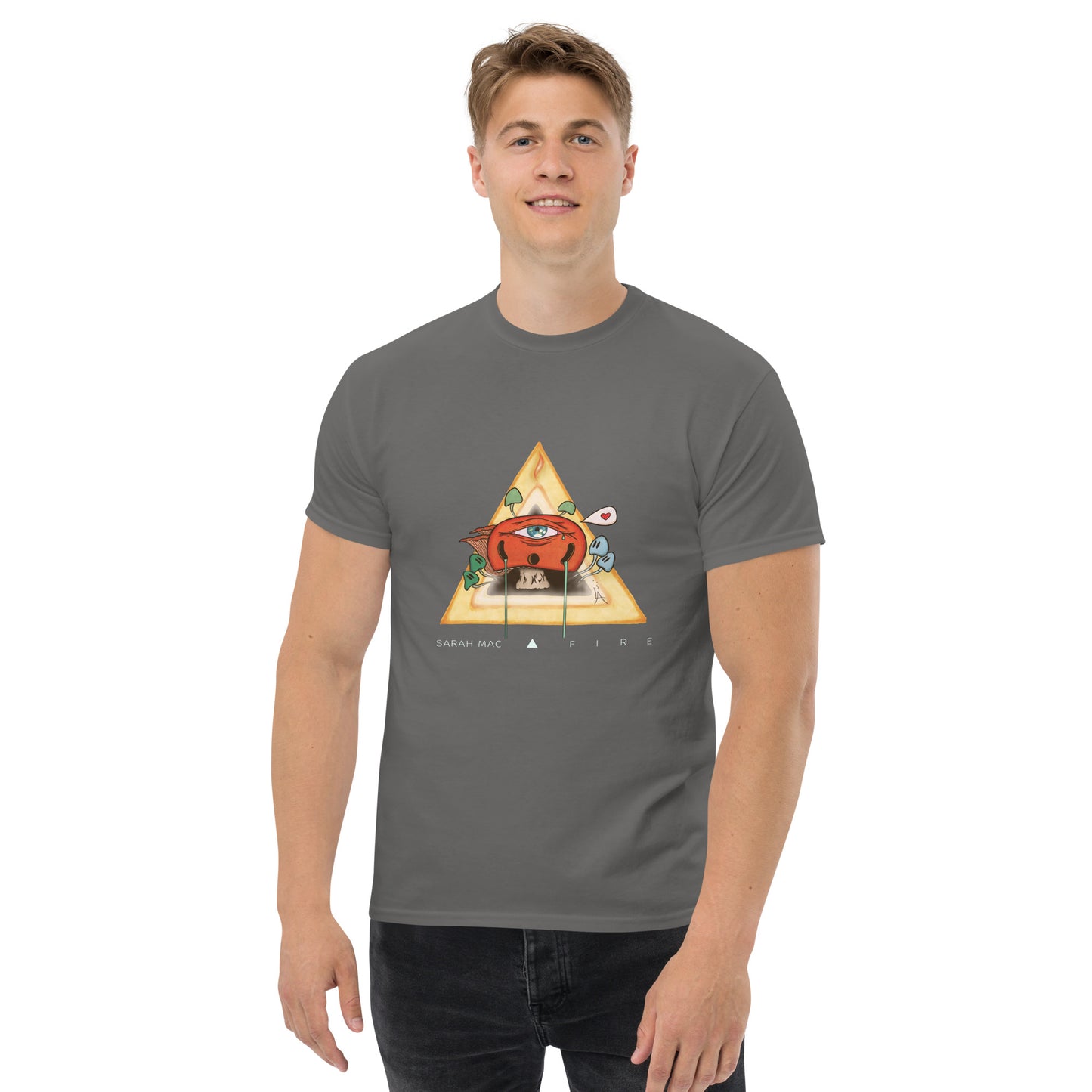 Sarah Mac Fire mens classic tee