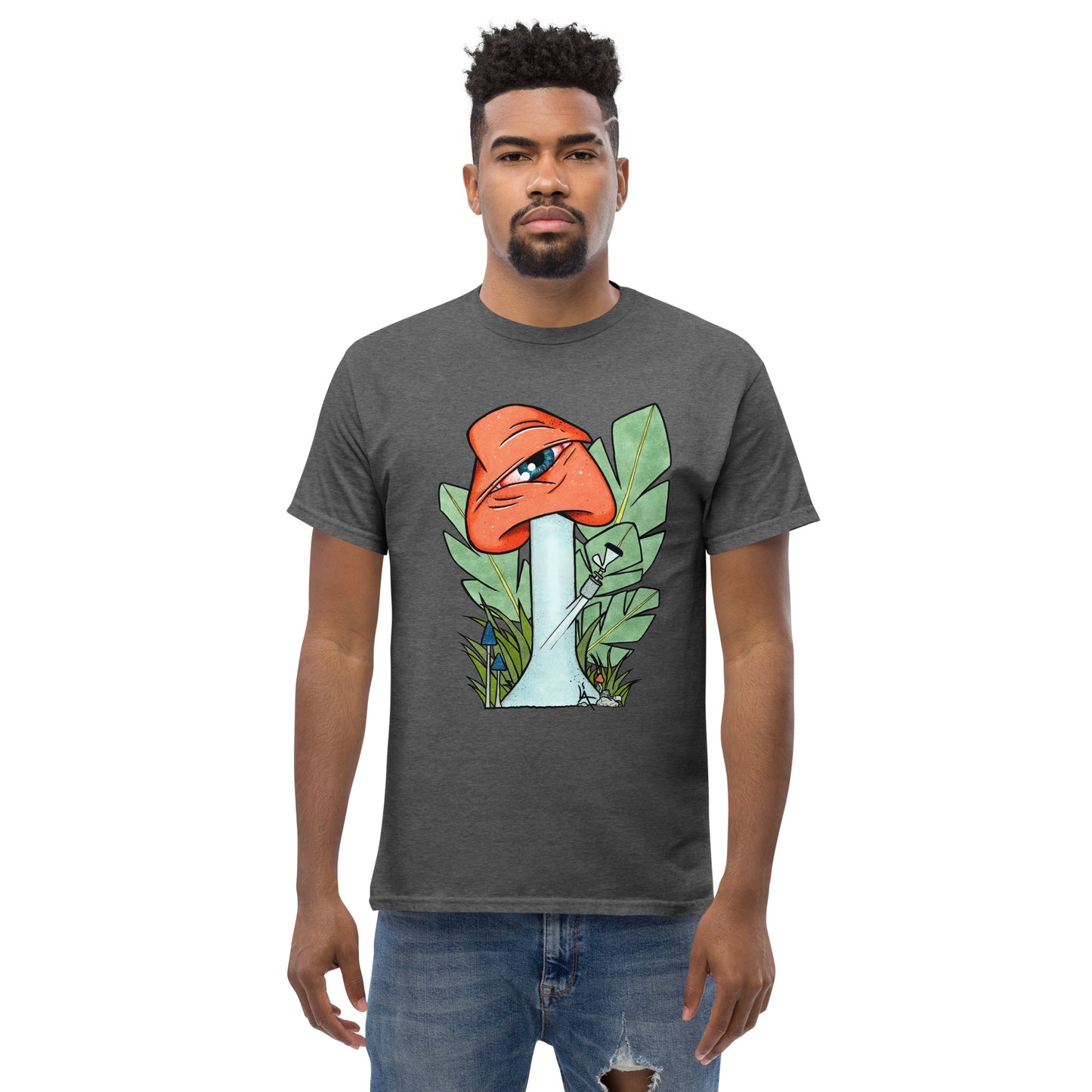 The Bongtripper (orange) mens classic tee