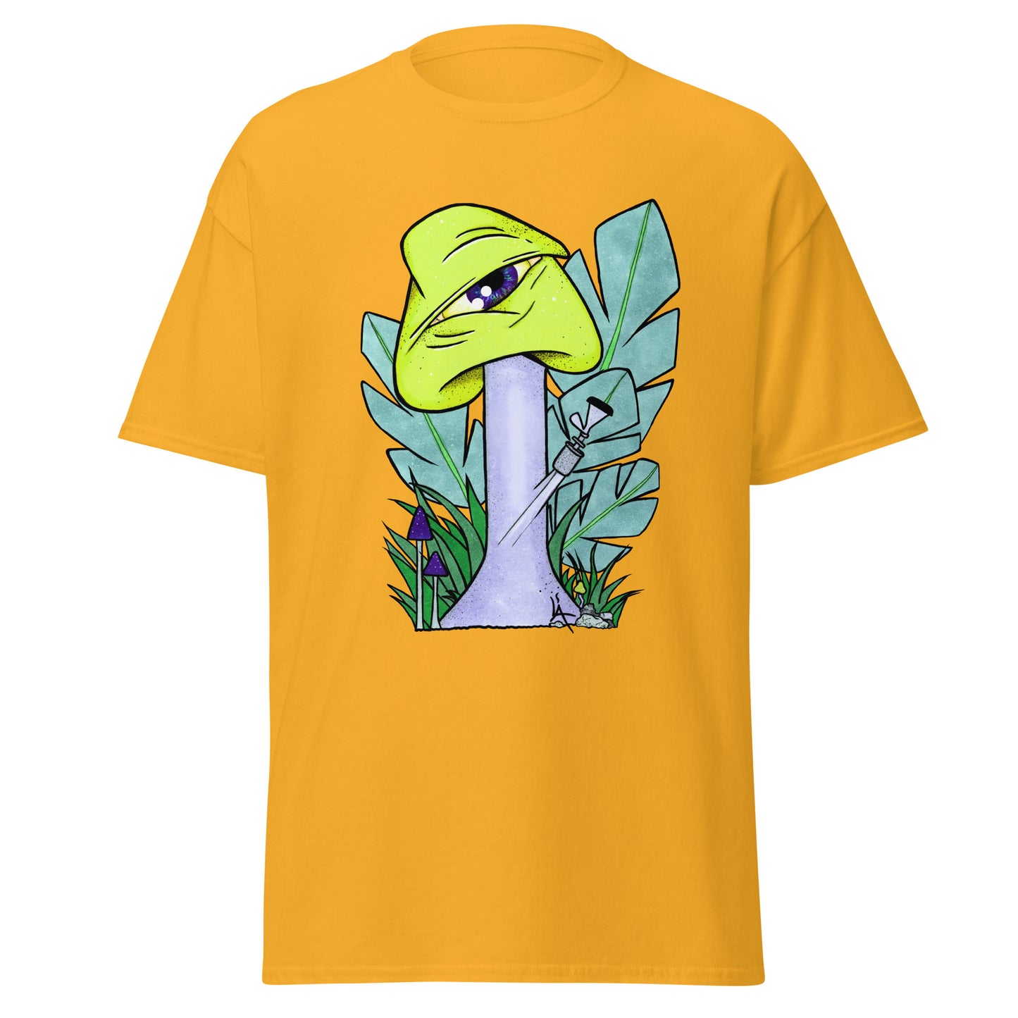 The Bongtripper (yellow) mens classic tee