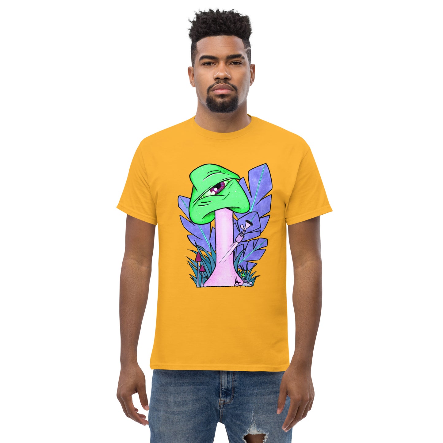 The Bongtripper (green) mens classic tee