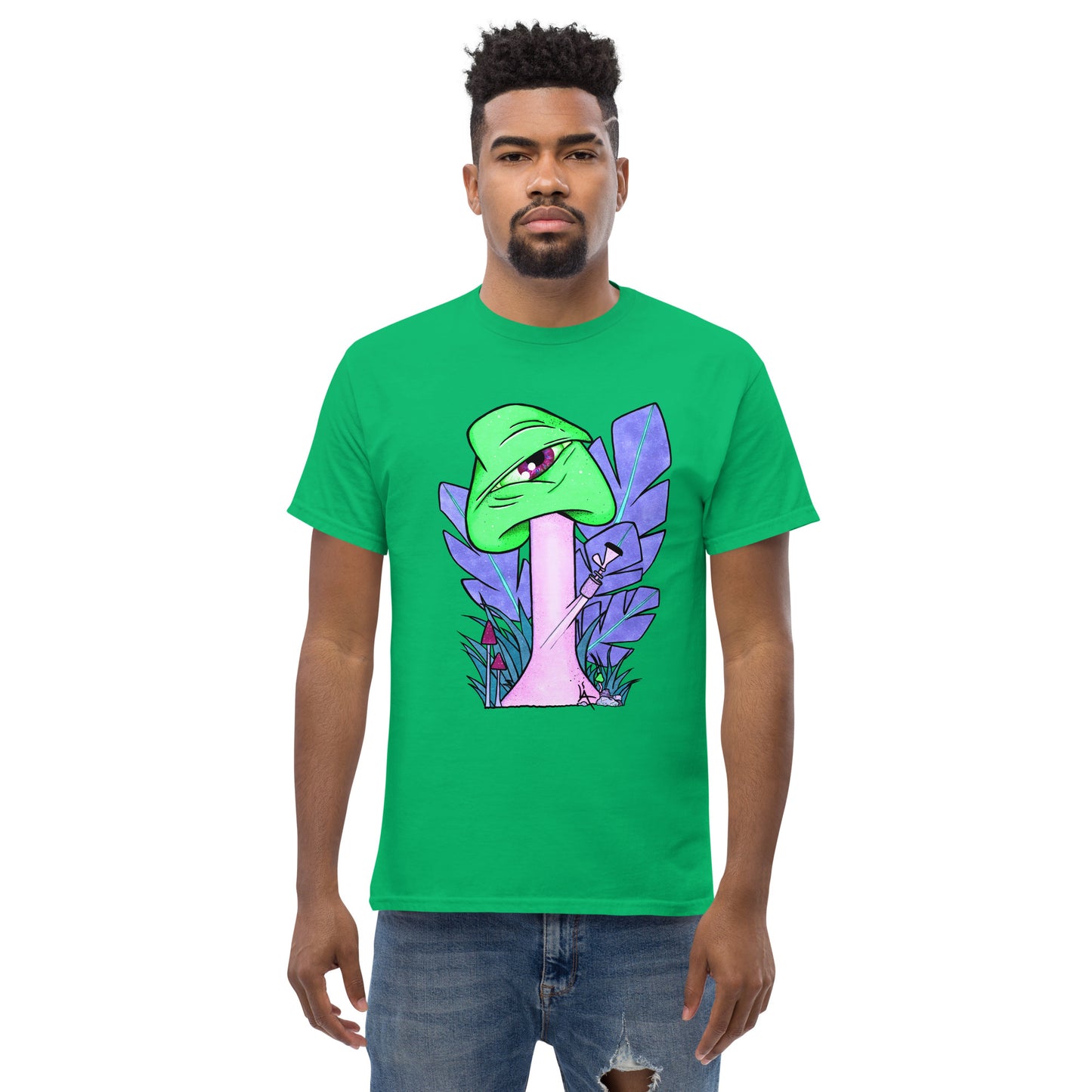 The Bongtripper (green) mens classic tee