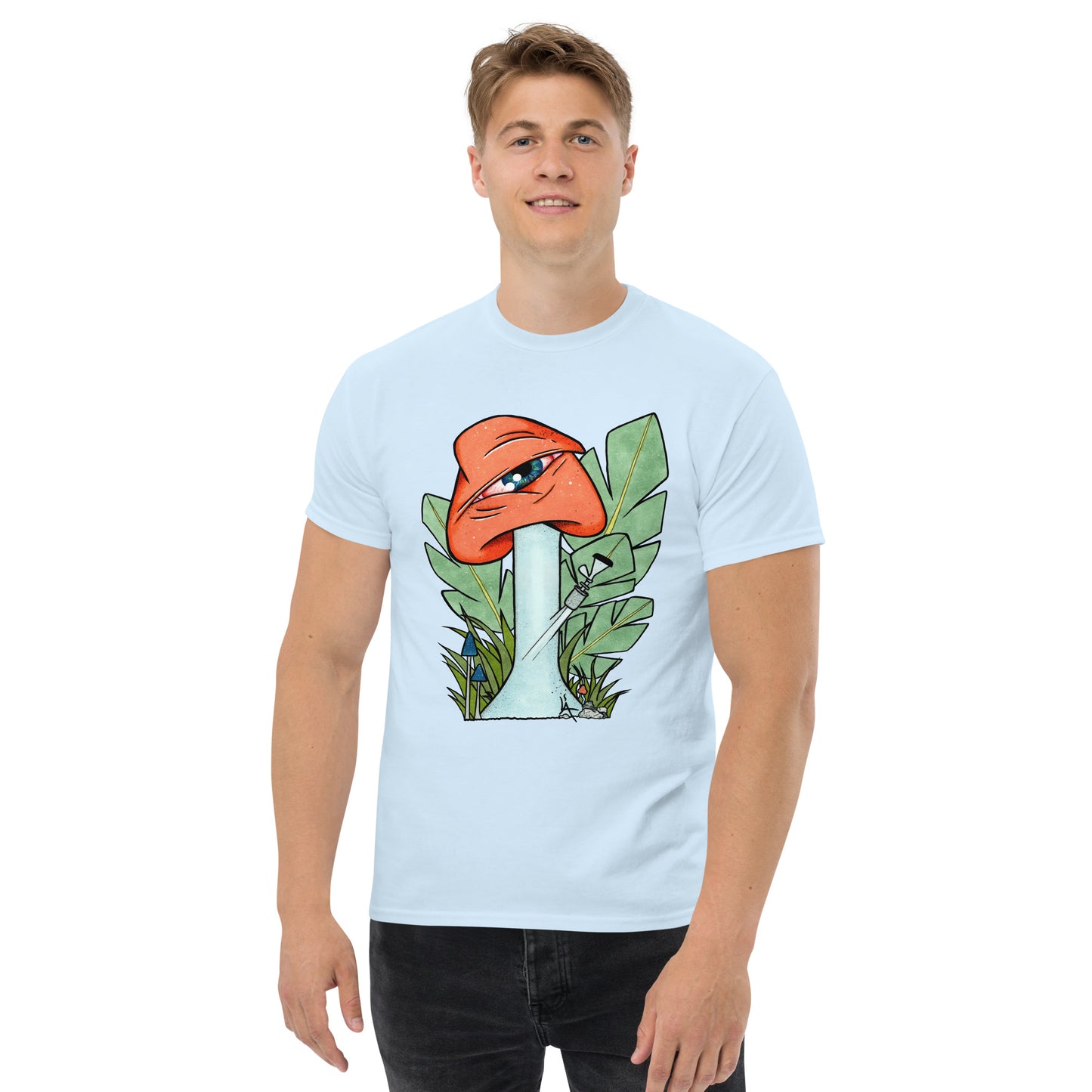 The Bongtripper (orange) mens classic tee