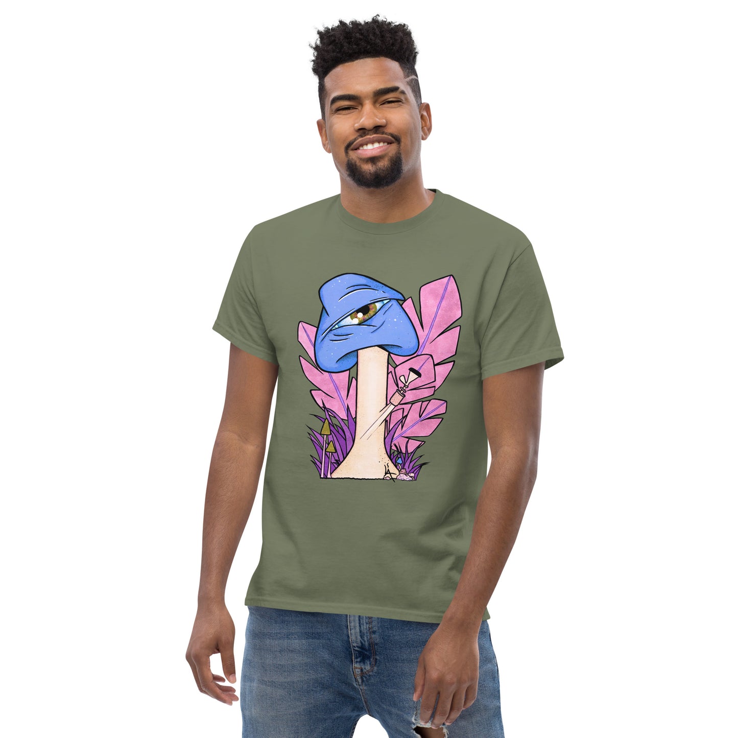 The Bongtripper (blue) mens classic tee