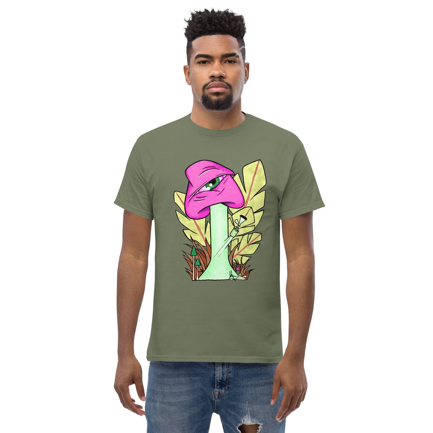 The Bongtripper (pink) mens classic tee