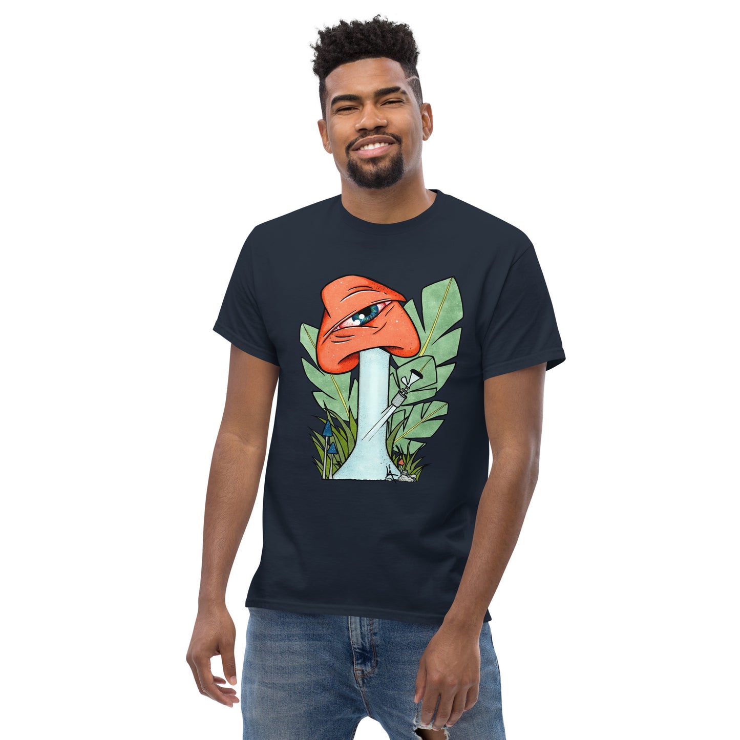 The Bongtripper (orange) mens classic tee