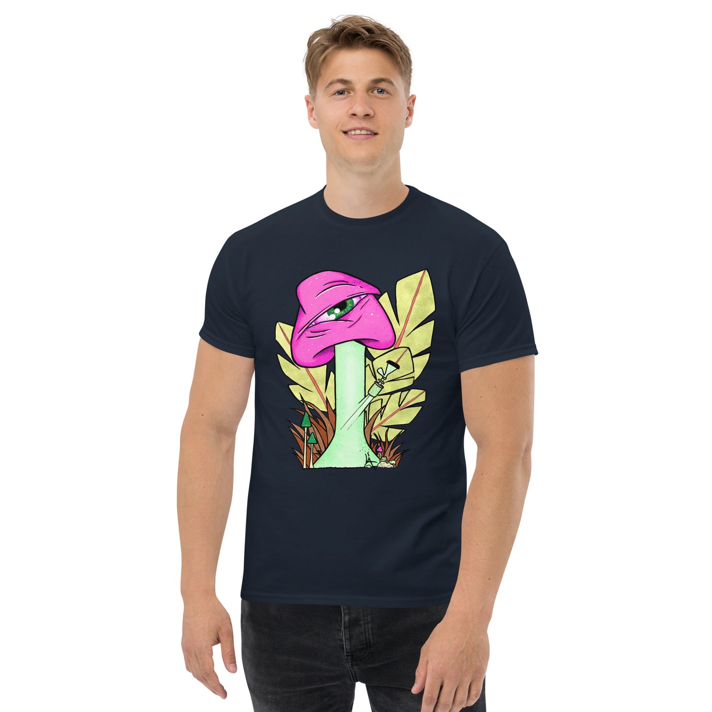 The Bongtripper (pink) mens classic tee