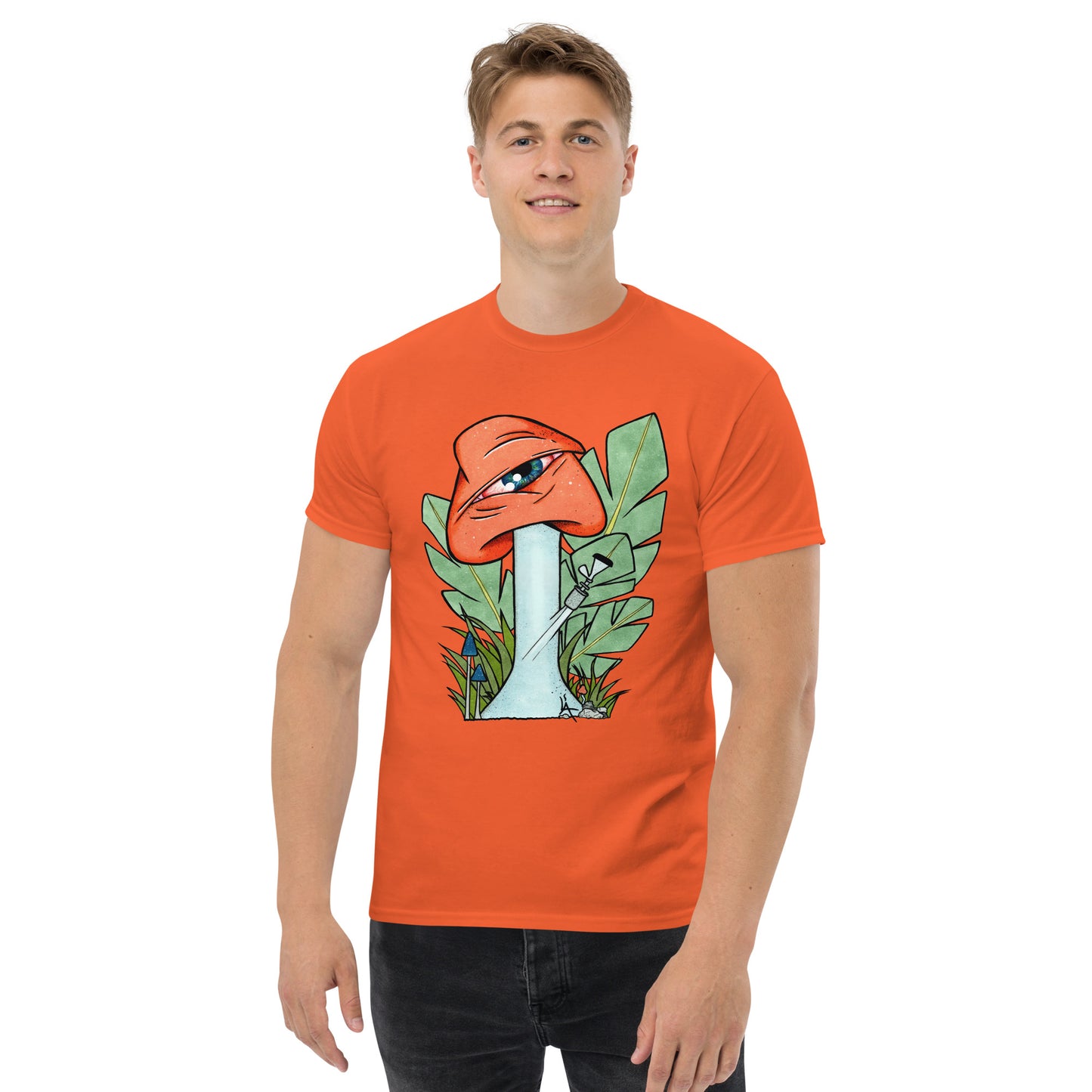 The Bongtripper (orange) mens classic tee