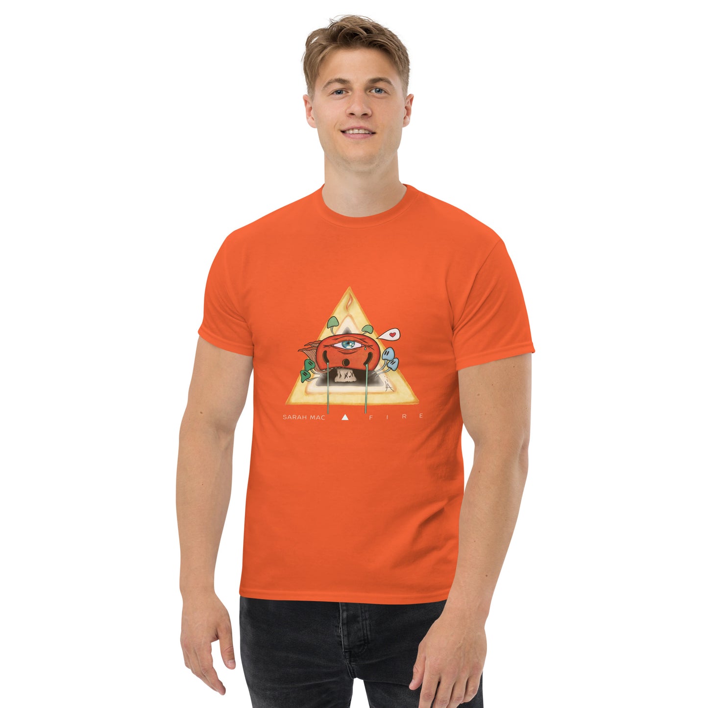 Sarah Mac Fire mens classic tee