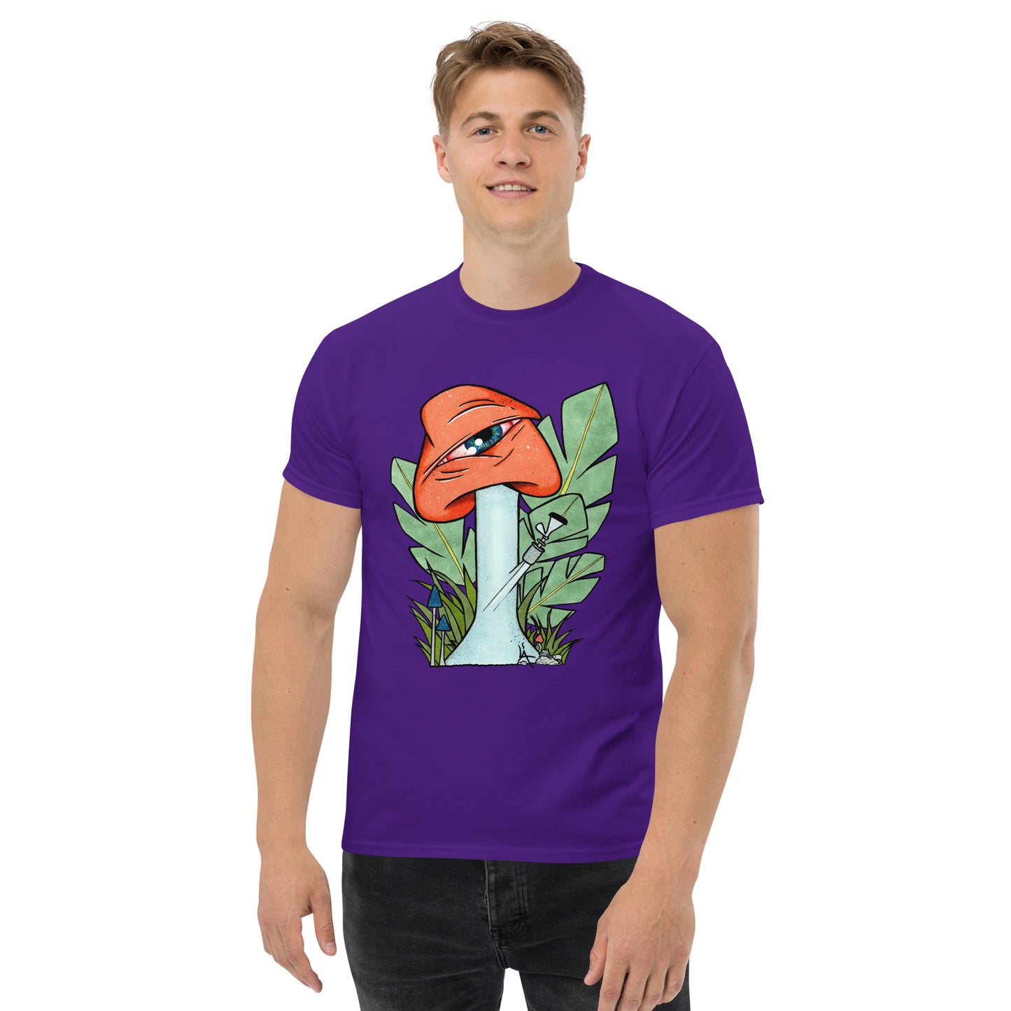 The Bongtripper (orange) mens classic tee