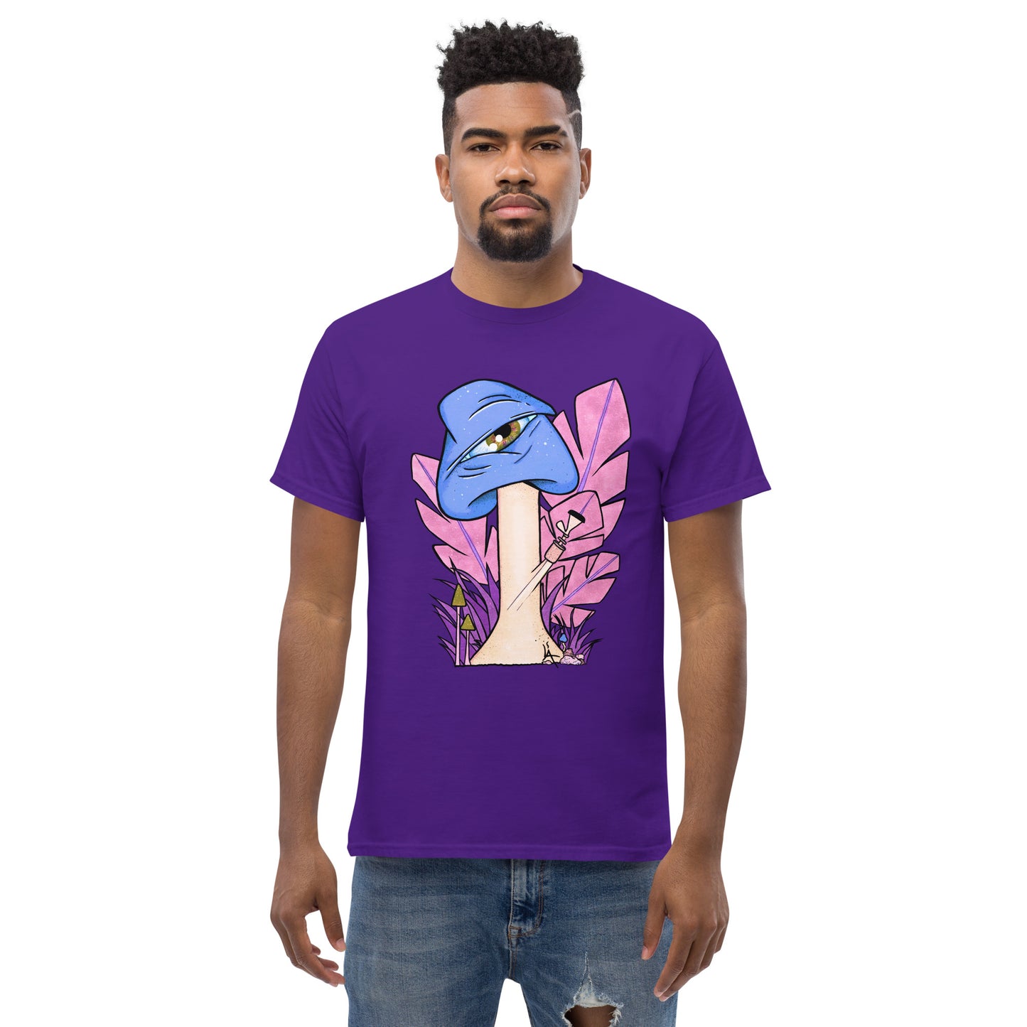 The Bongtripper (blue) mens classic tee