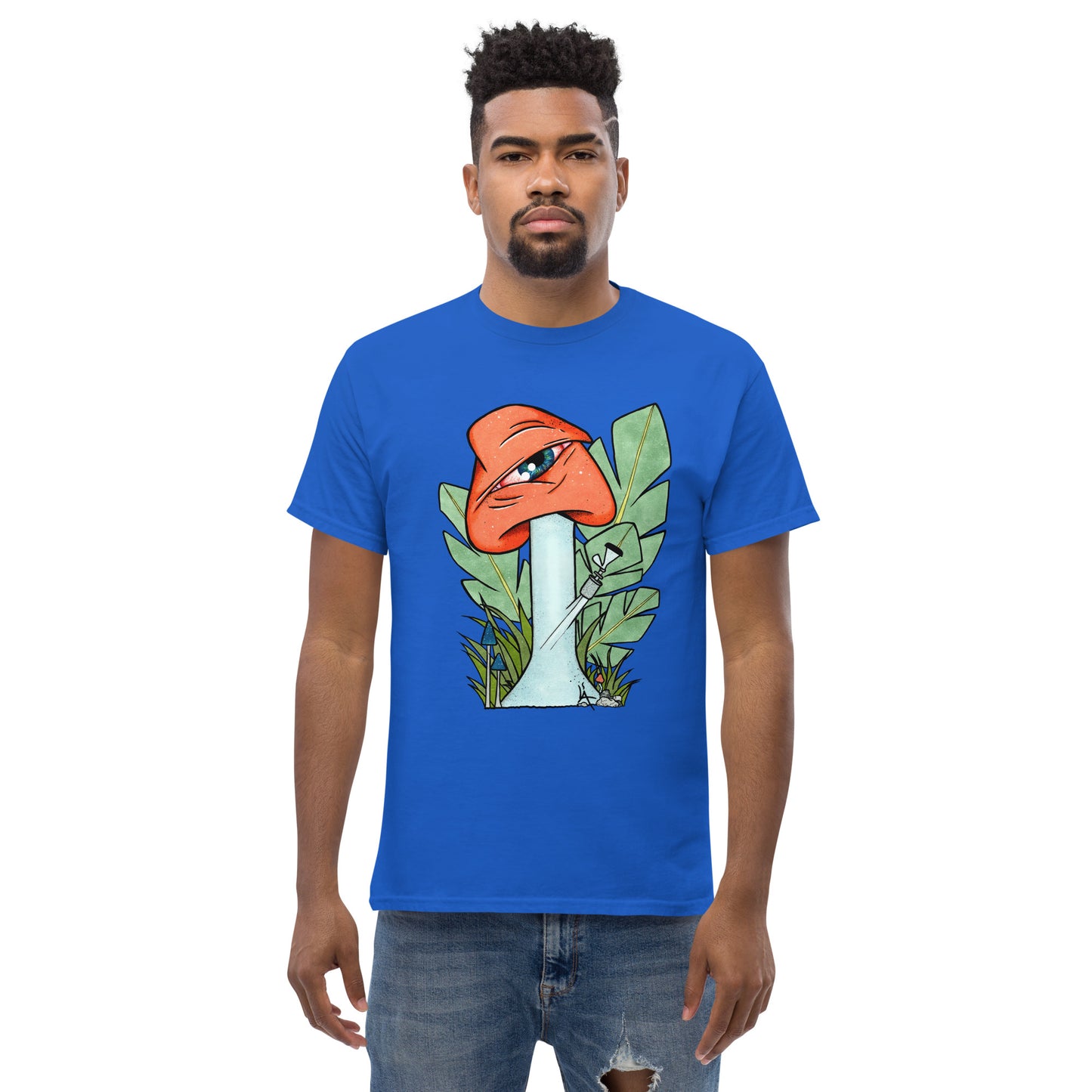 The Bongtripper (orange) mens classic tee