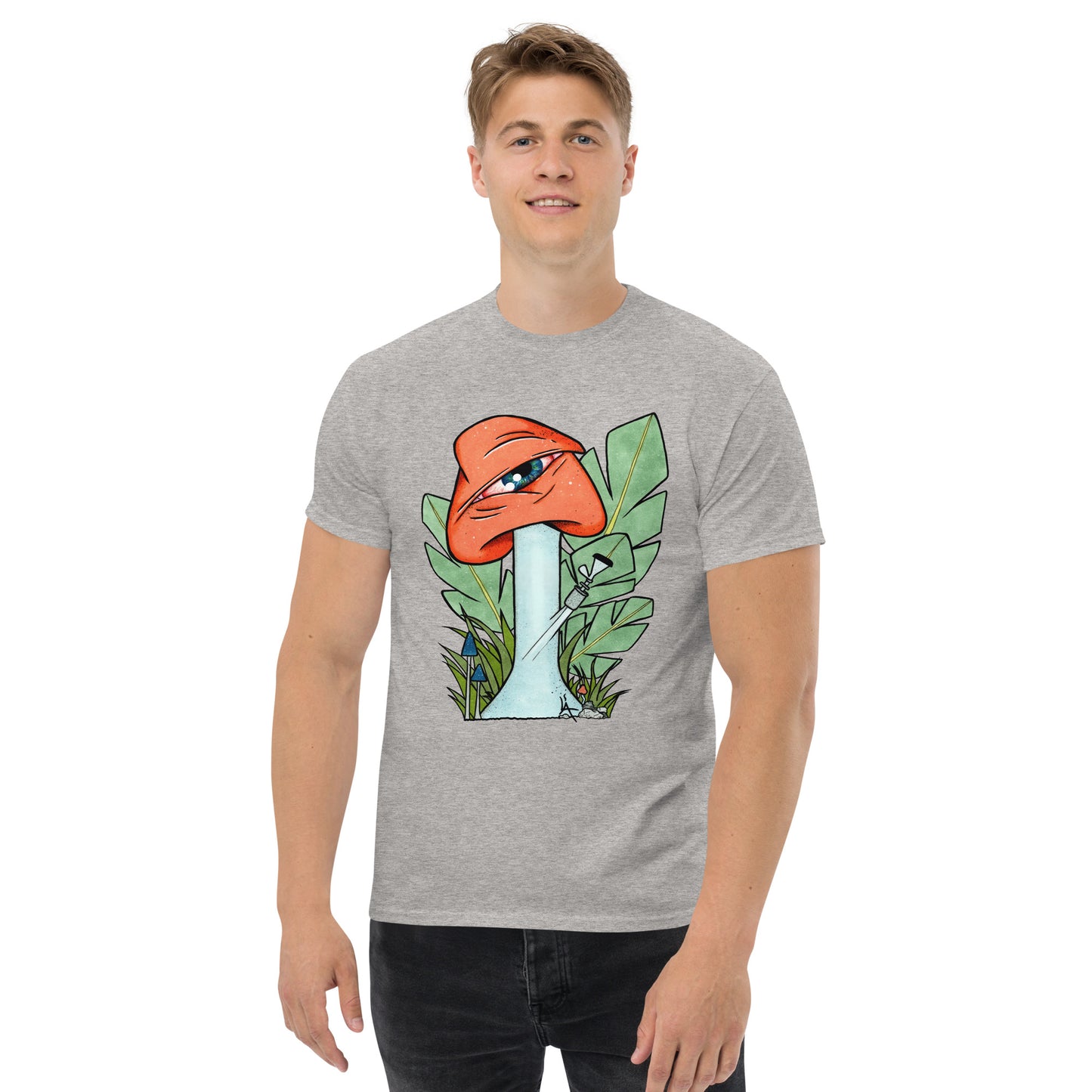 The Bongtripper (orange) mens classic tee