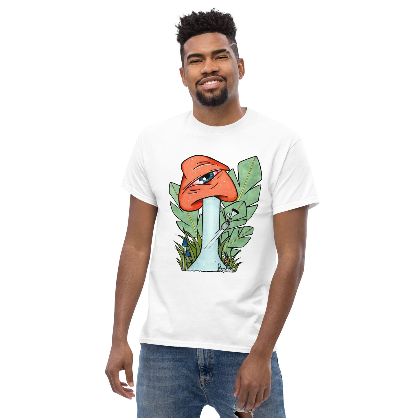 The Bongtripper (orange) mens classic tee