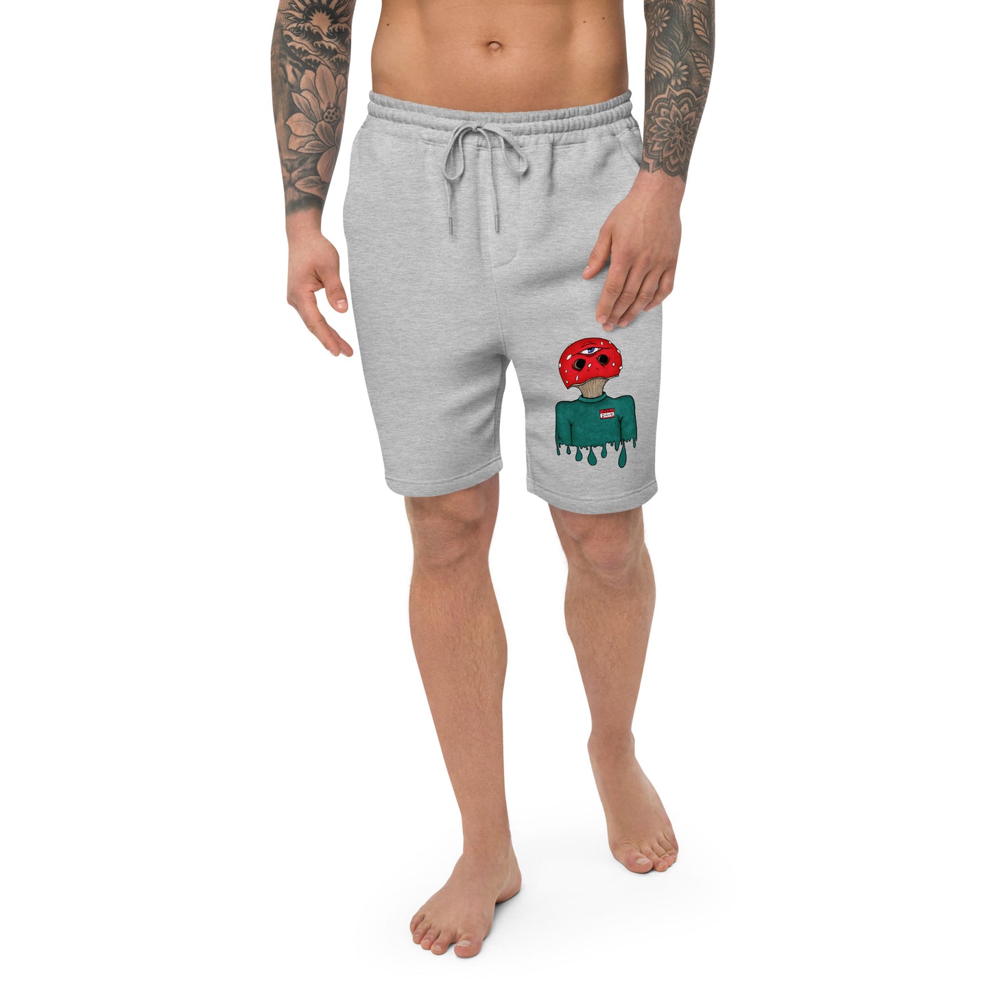 Drippy Dave mens fleece shorts