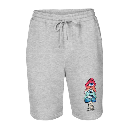 Third-eye mens fleece shorts