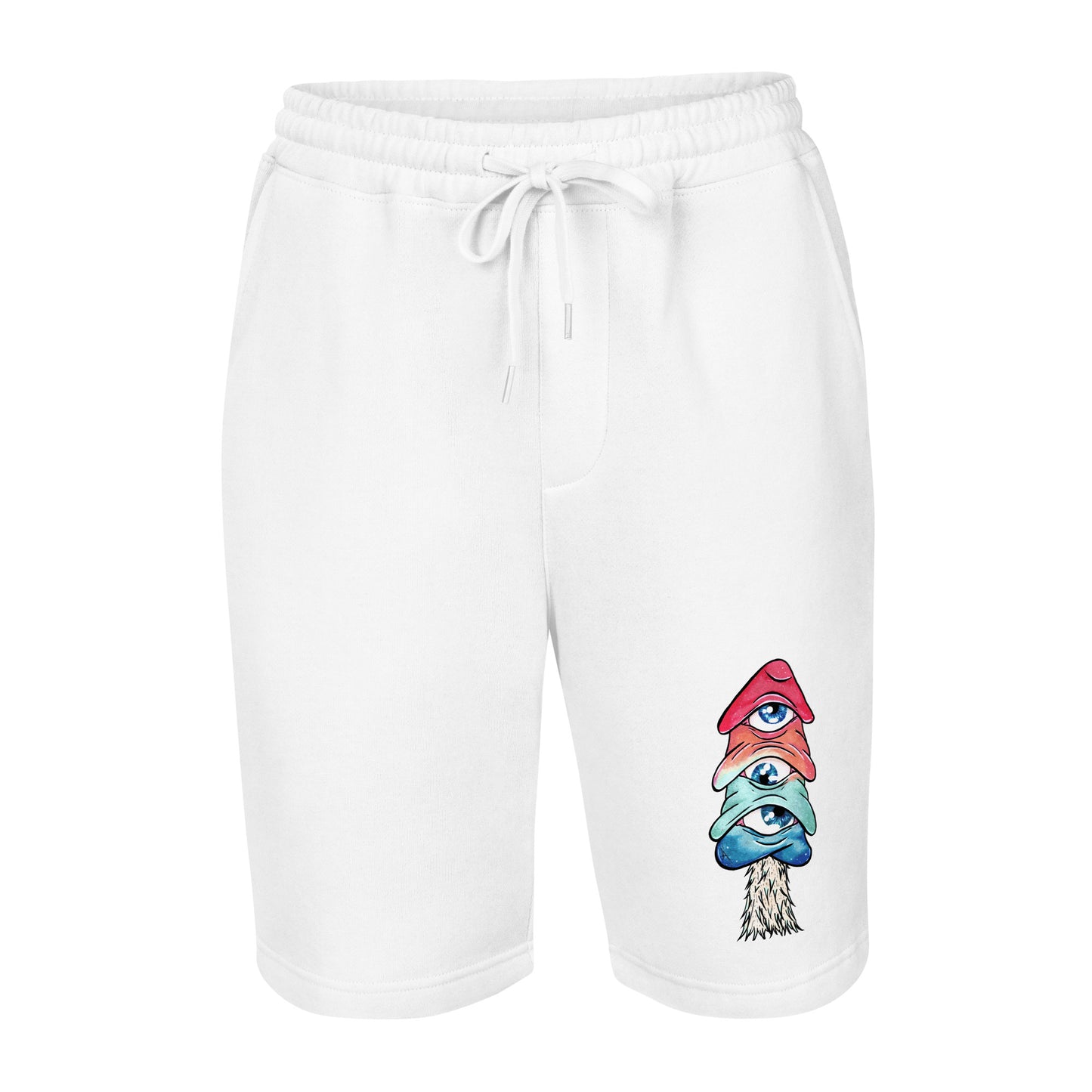 Third-eye mens fleece shorts