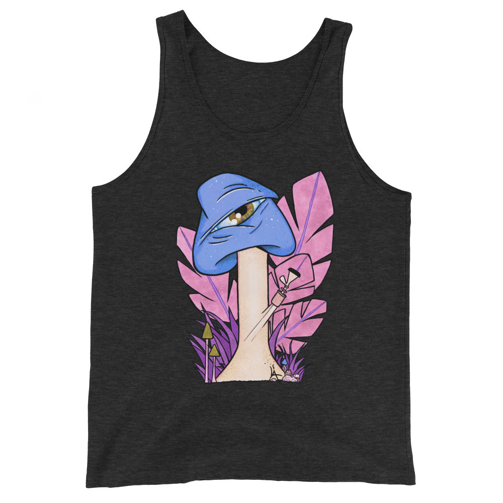 The Bongtripper (blue) mens tank top