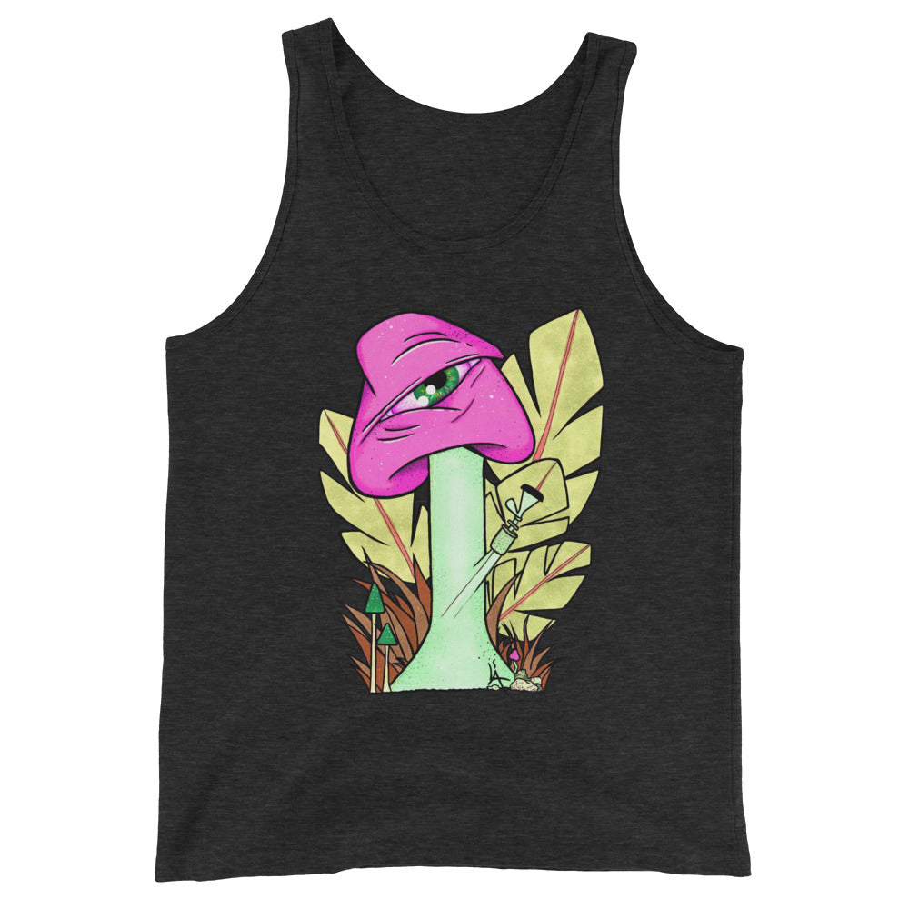 The Bongtripper (pink) mens tank top