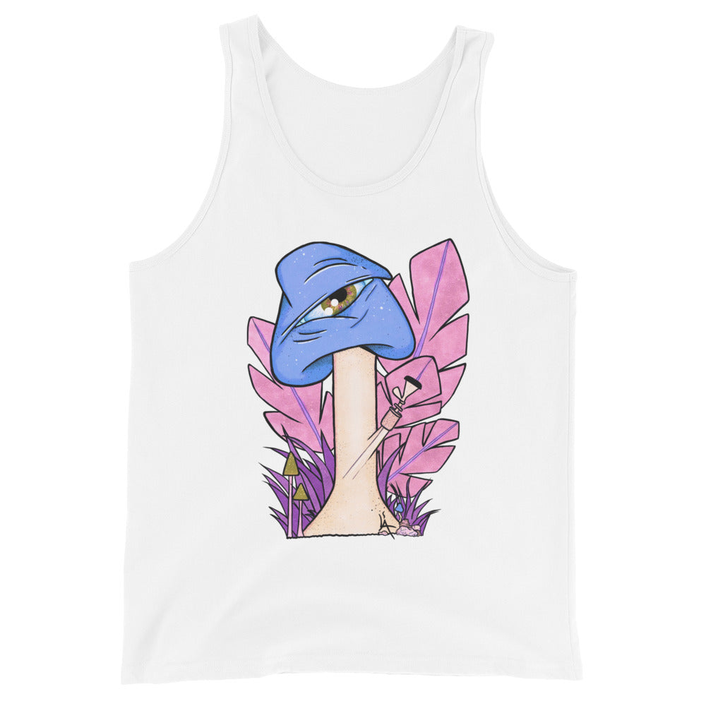 The Bongtripper (blue) mens tank top