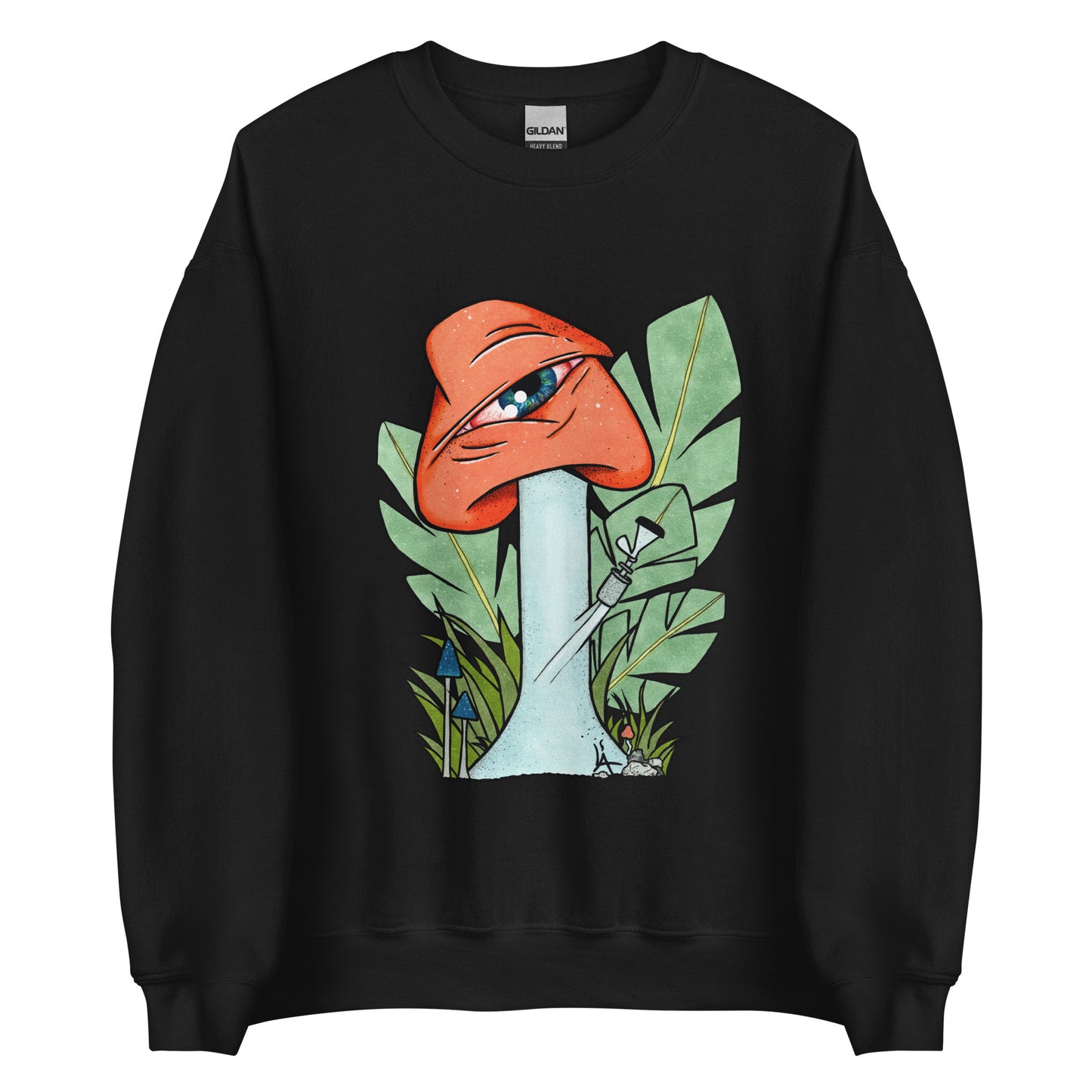 The Bongtripper (orange) unisex sweatshirt