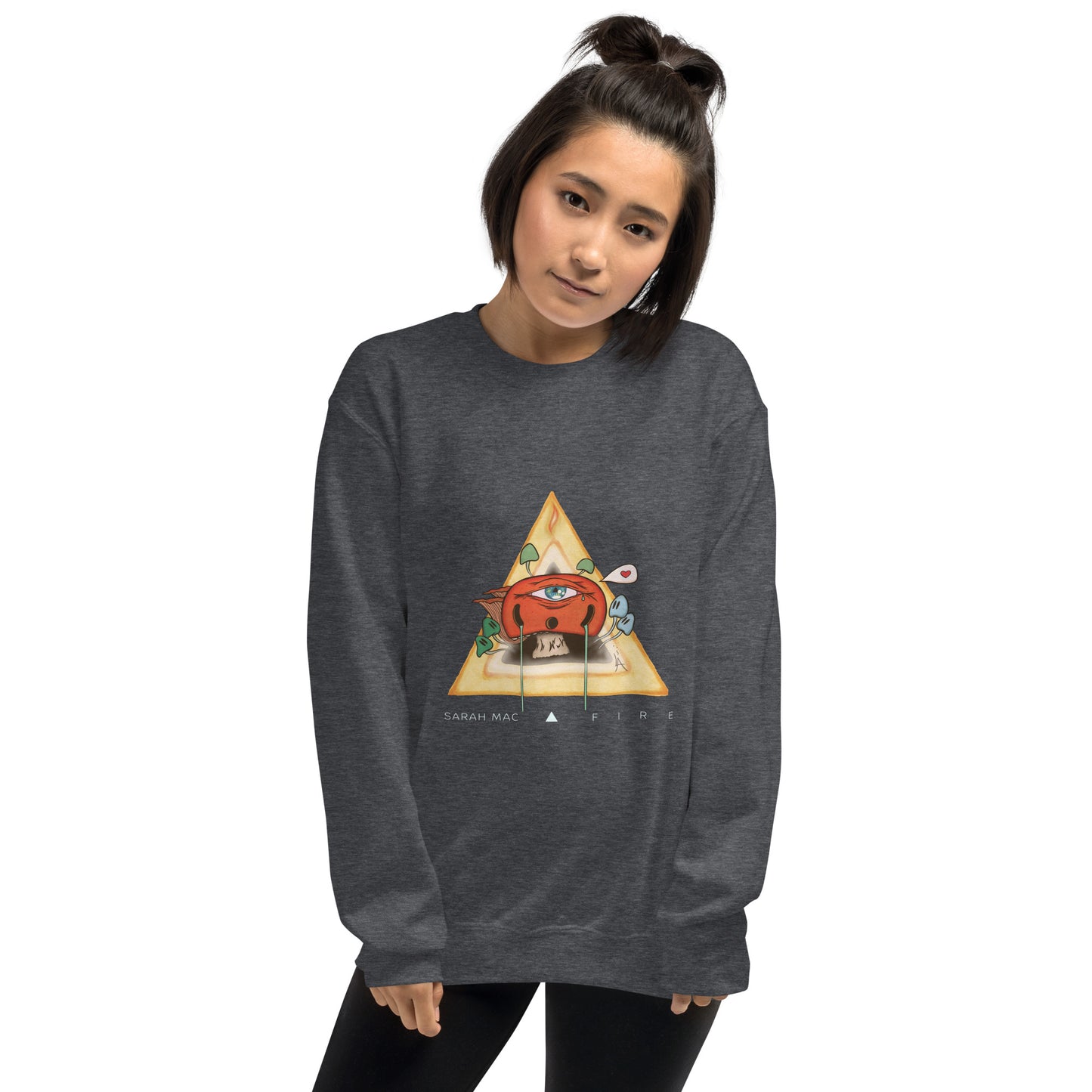 Sarah Mac Fire unisex sweatshirt