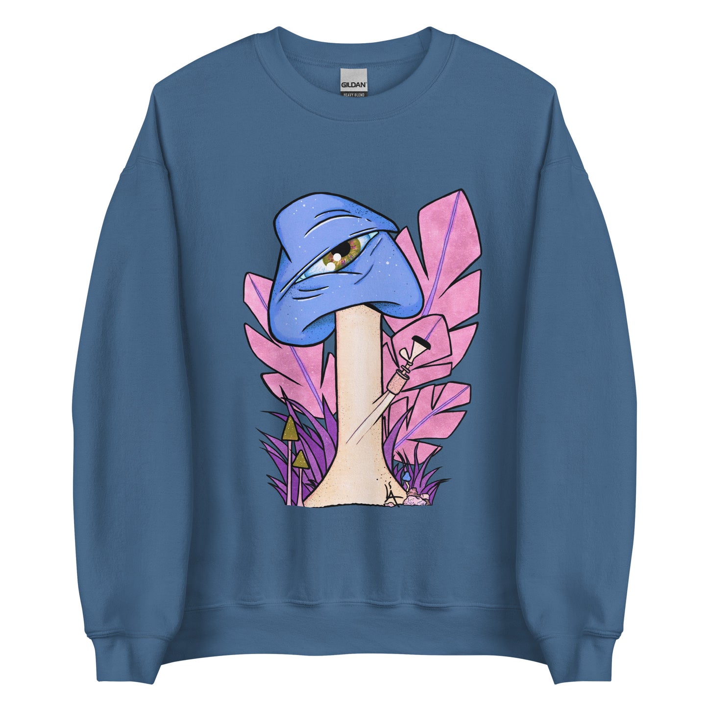 The Bongtripper (blue) unisex sweatshirt