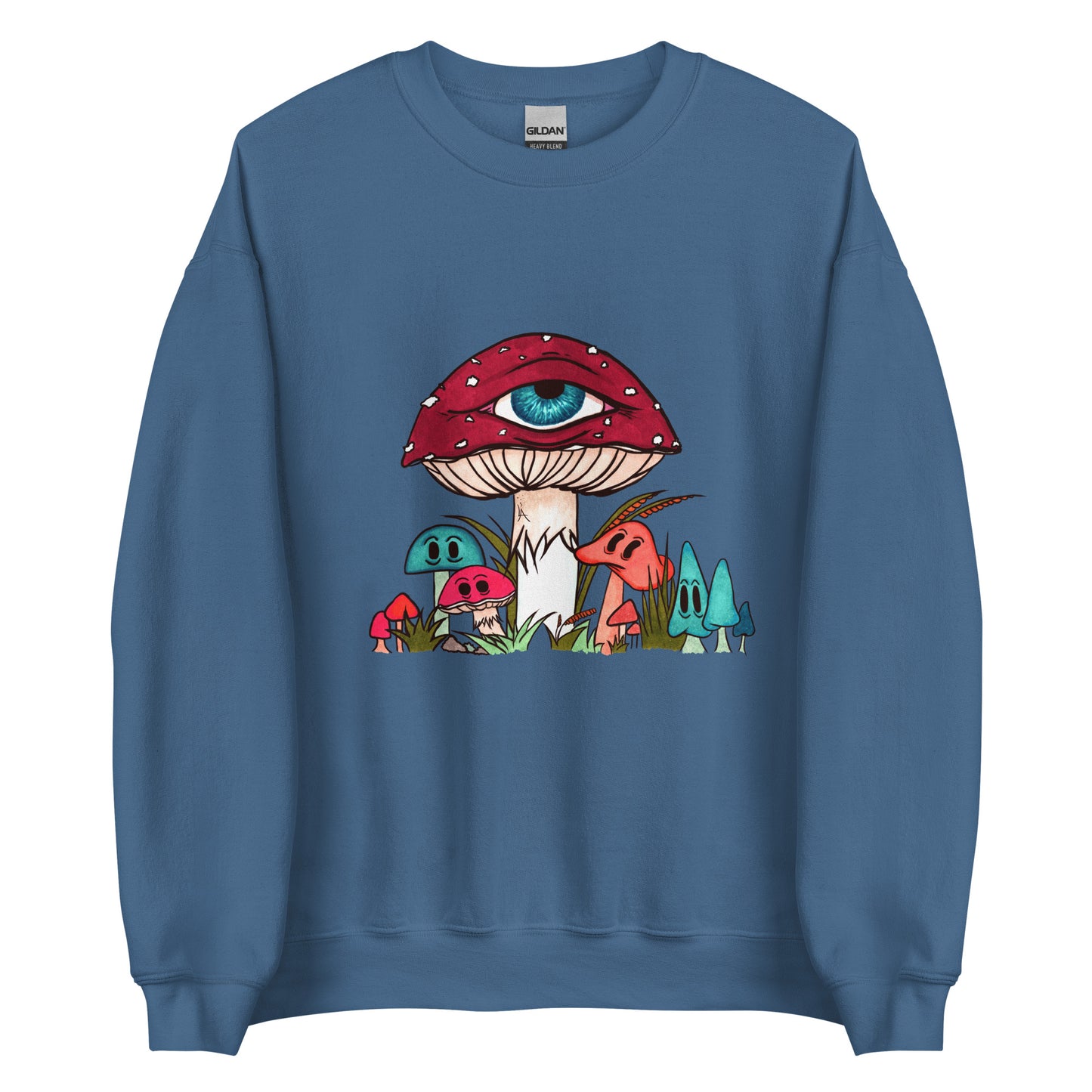 Toadstool & friends unisex sweatshirt