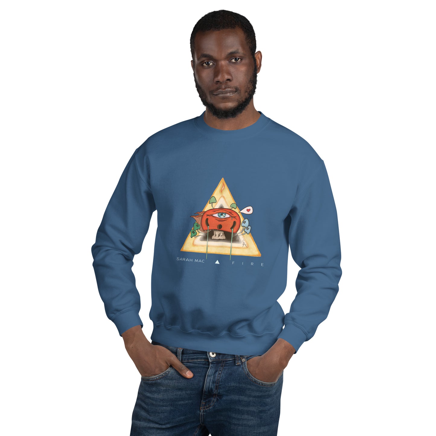 Sarah Mac Fire unisex sweatshirt