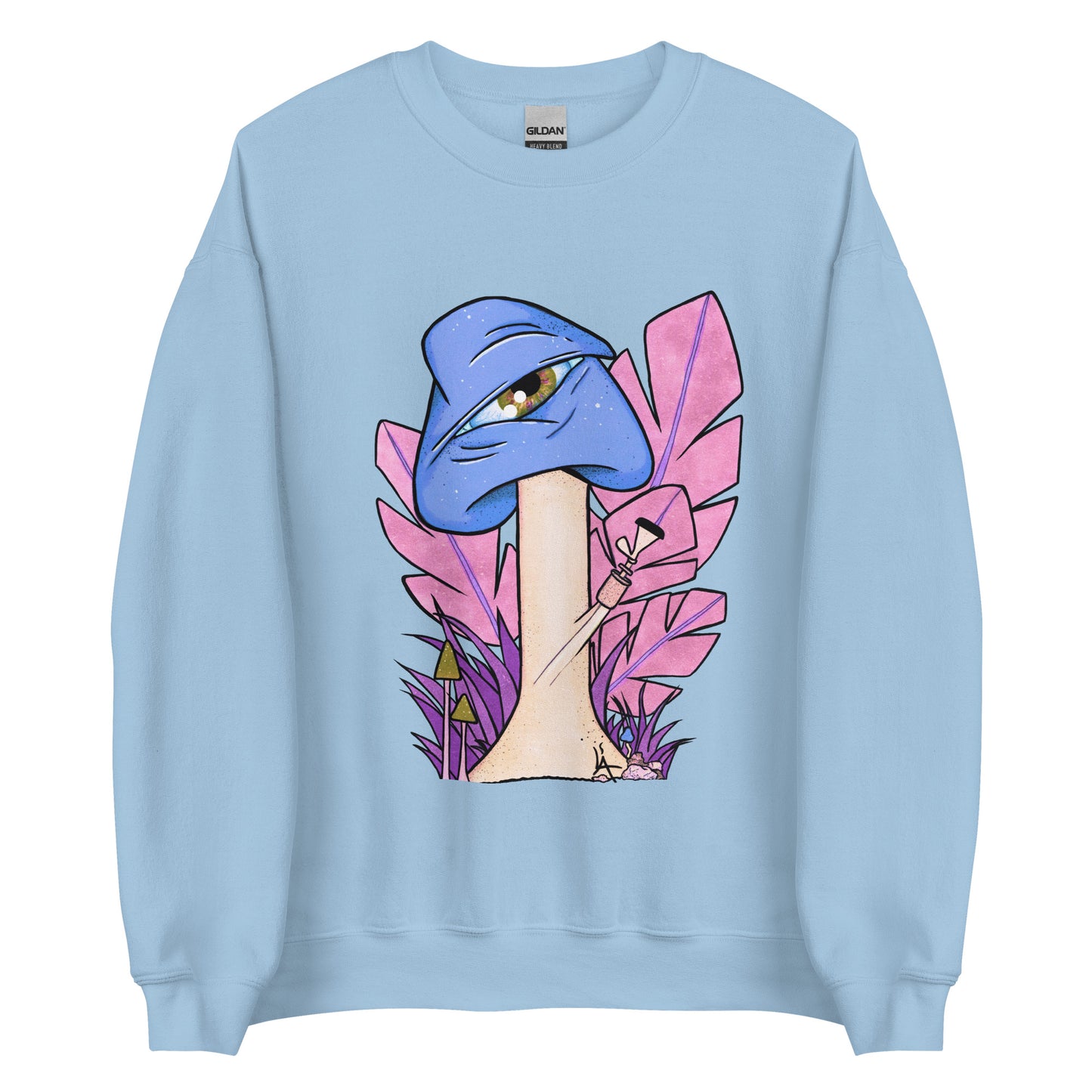 The Bongtripper (blue) unisex sweatshirt