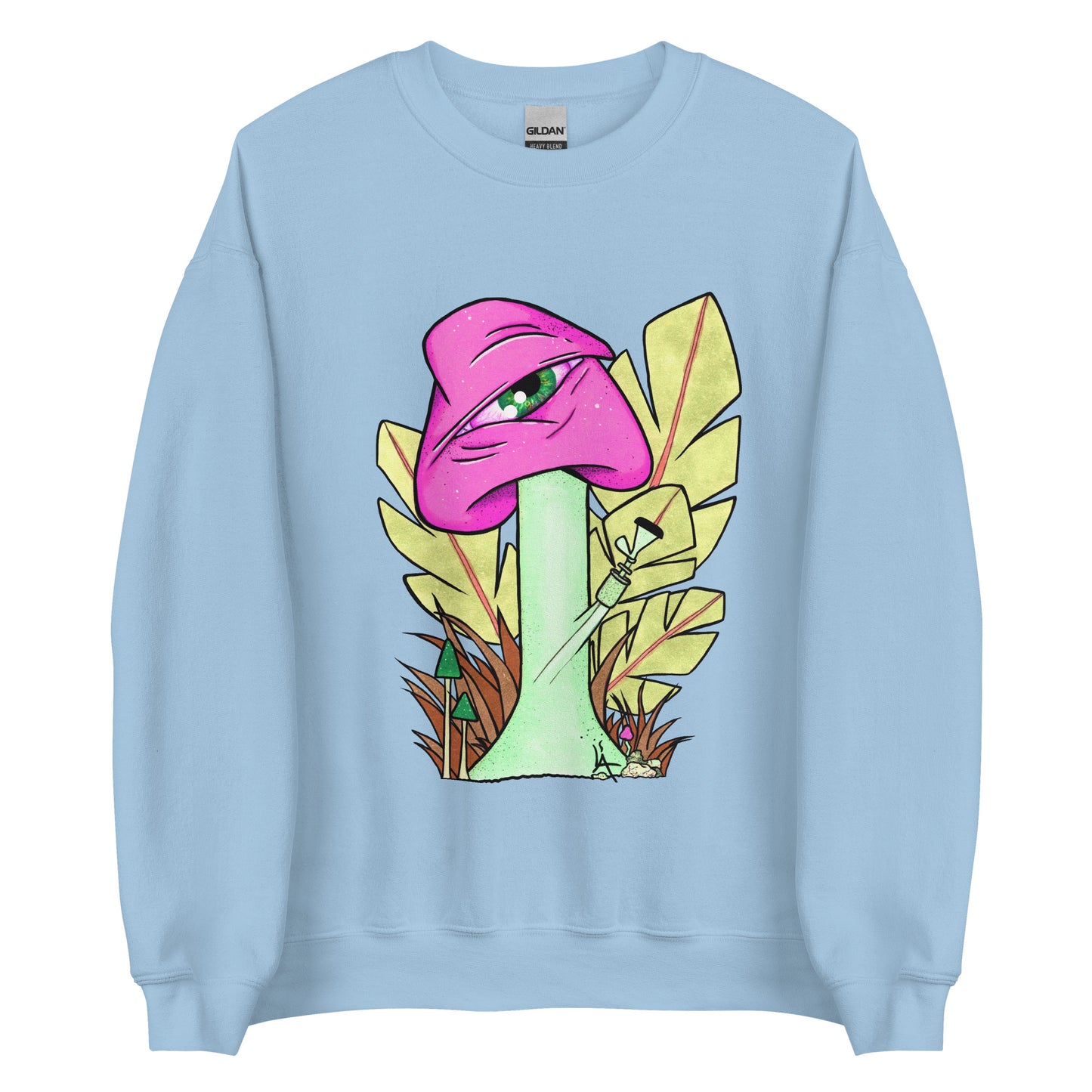 The Bongtripper (pink) unisex sweatshirt