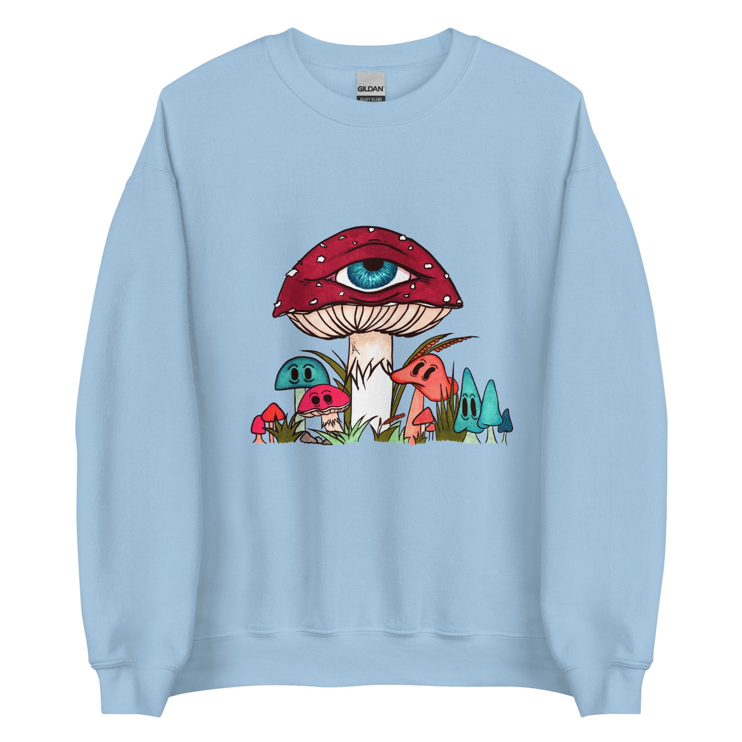 Toadstool & friends unisex sweatshirt