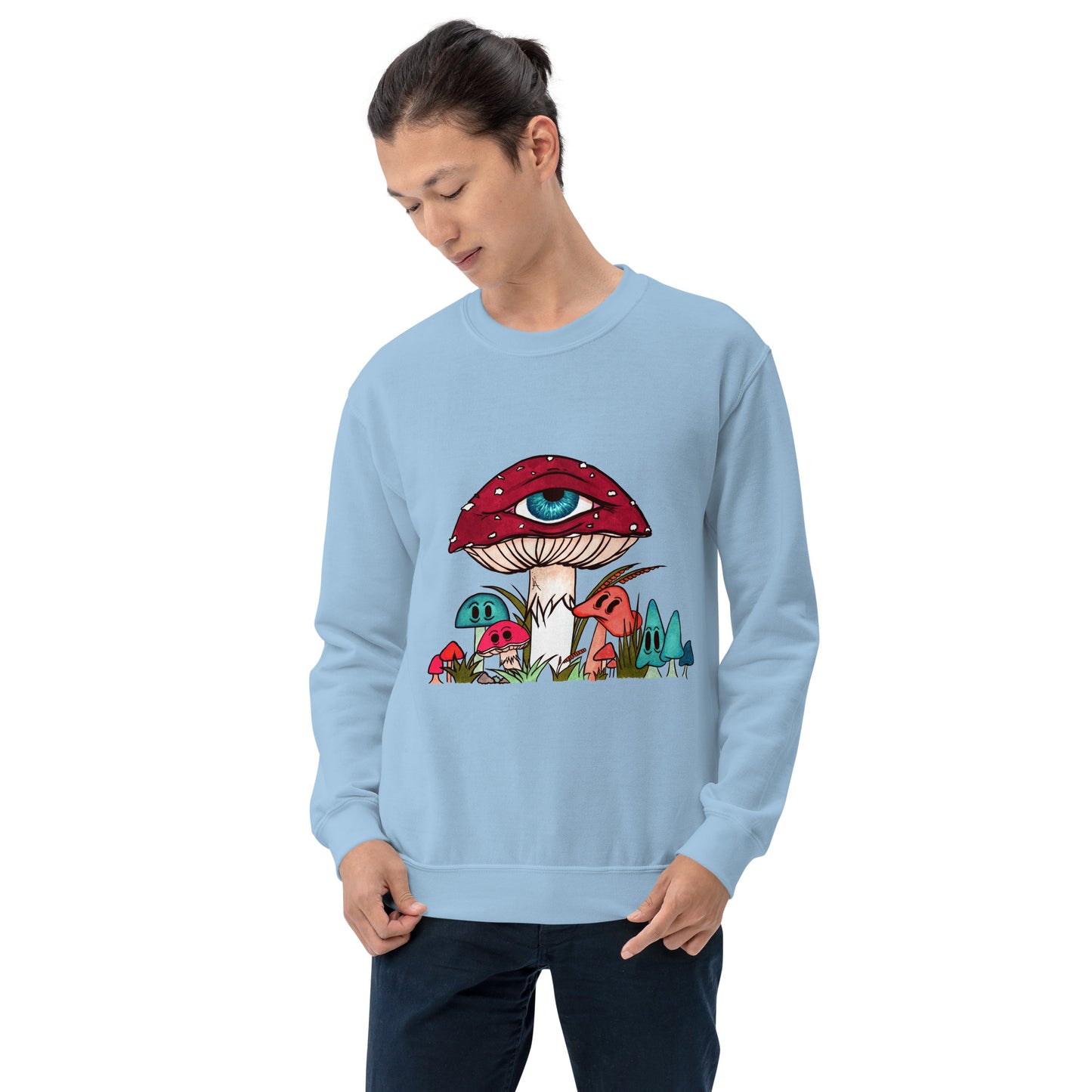 Toadstool & friends unisex sweatshirt