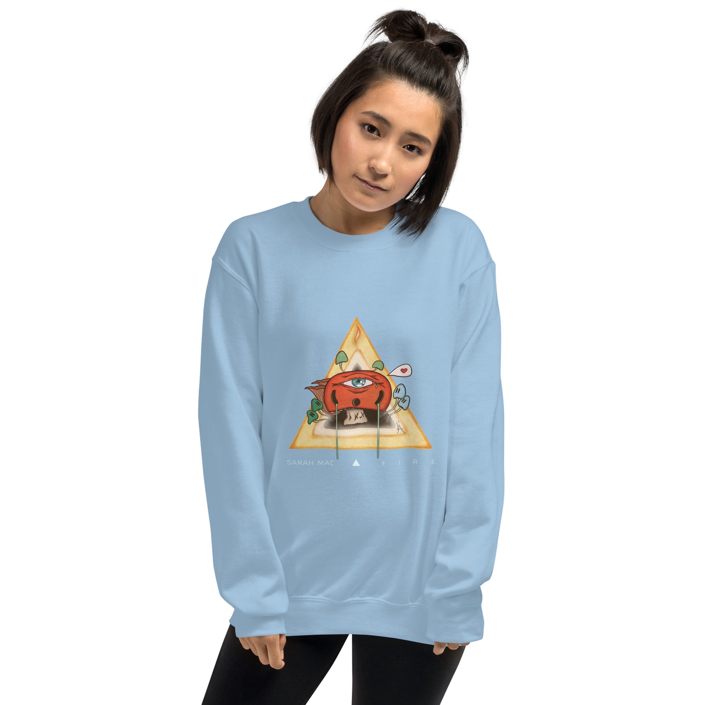 Sarah Mac Fire unisex sweatshirt