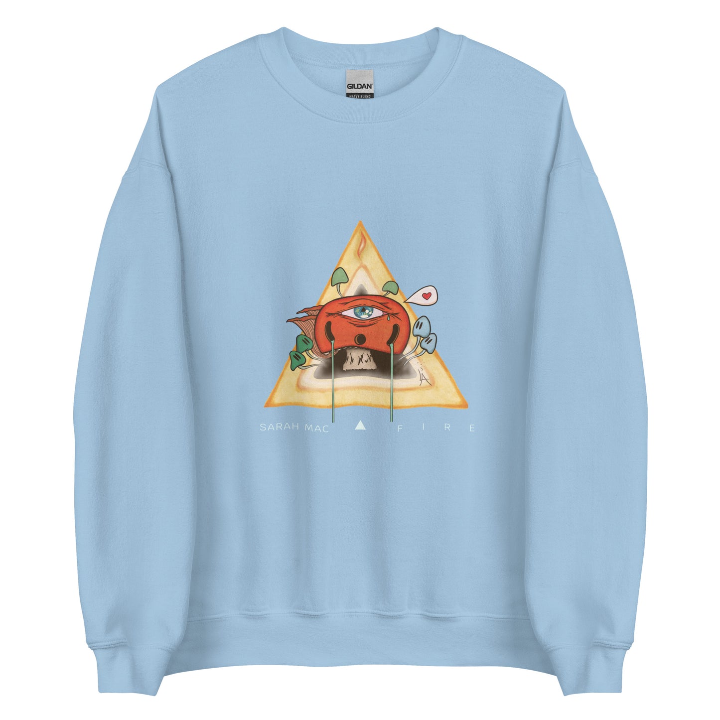 Sarah Mac Fire unisex sweatshirt