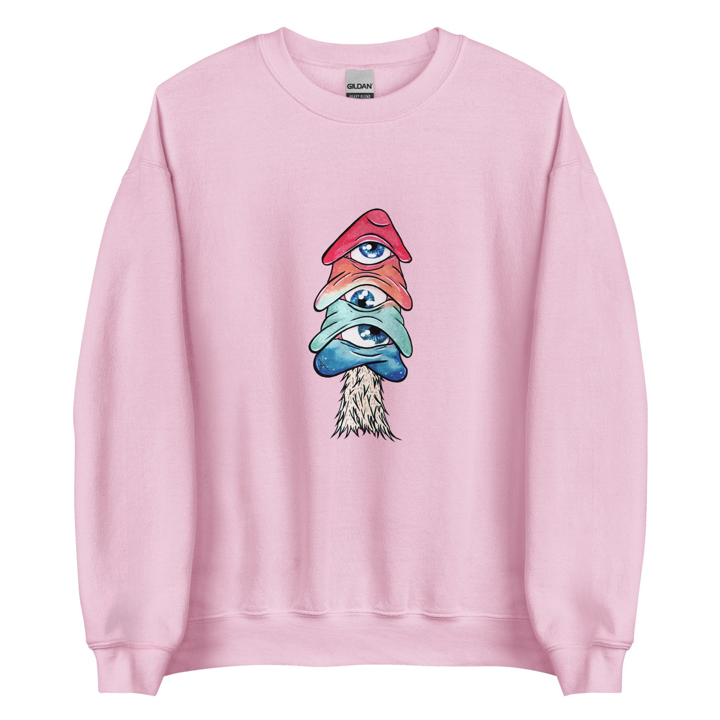 Third-eye mushroom unisex sweatshirt