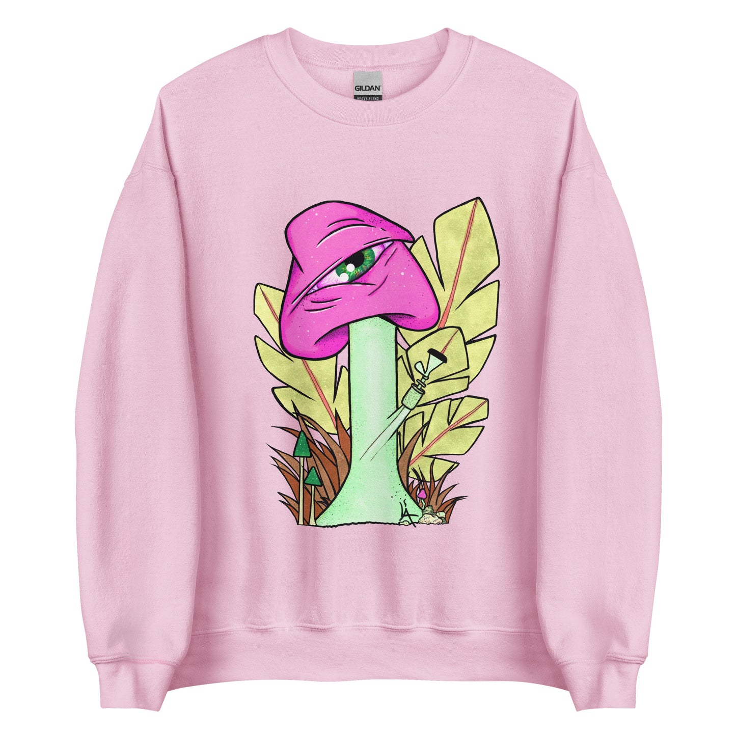 The Bongtripper (pink) unisex sweatshirt