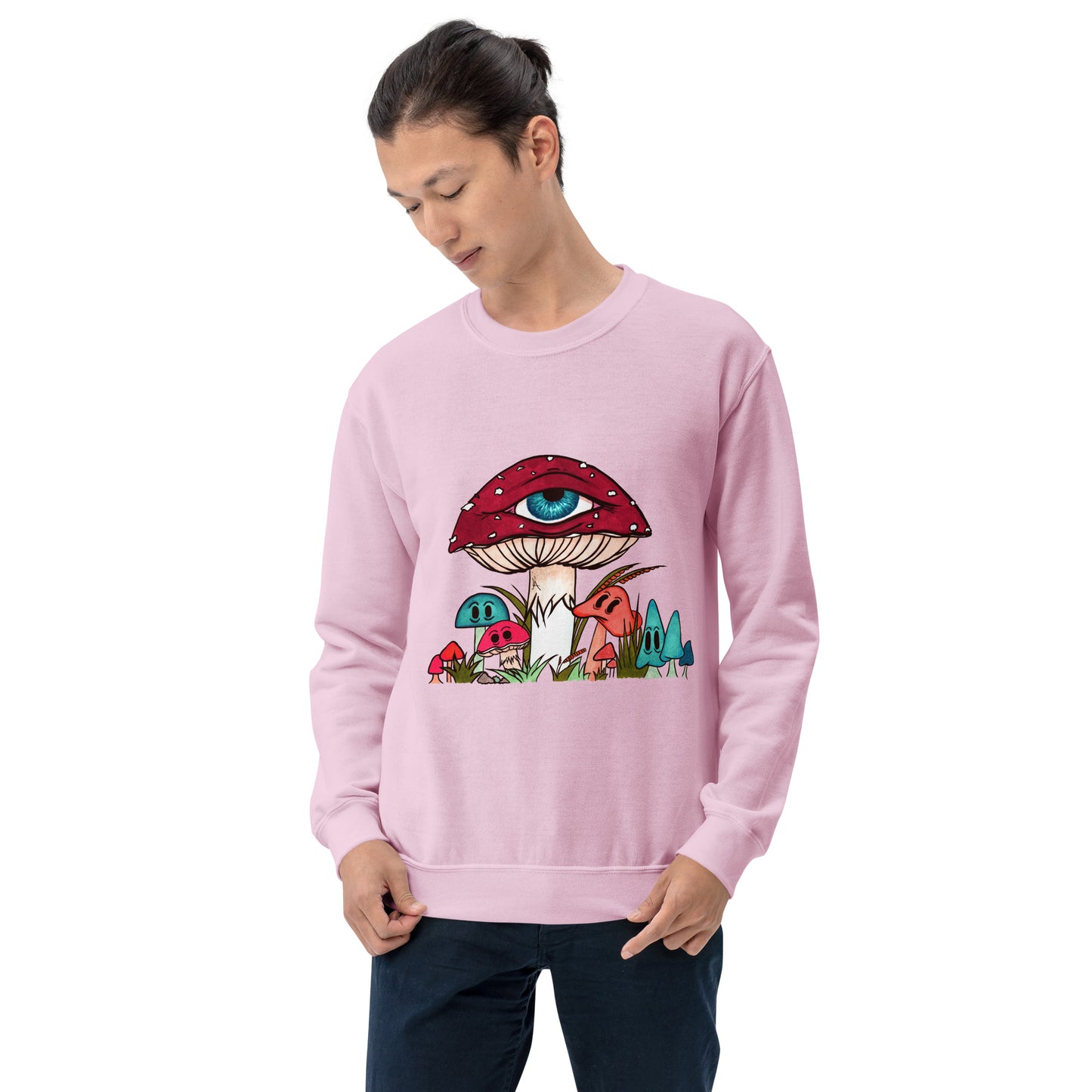 Toadstool & friends unisex sweatshirt