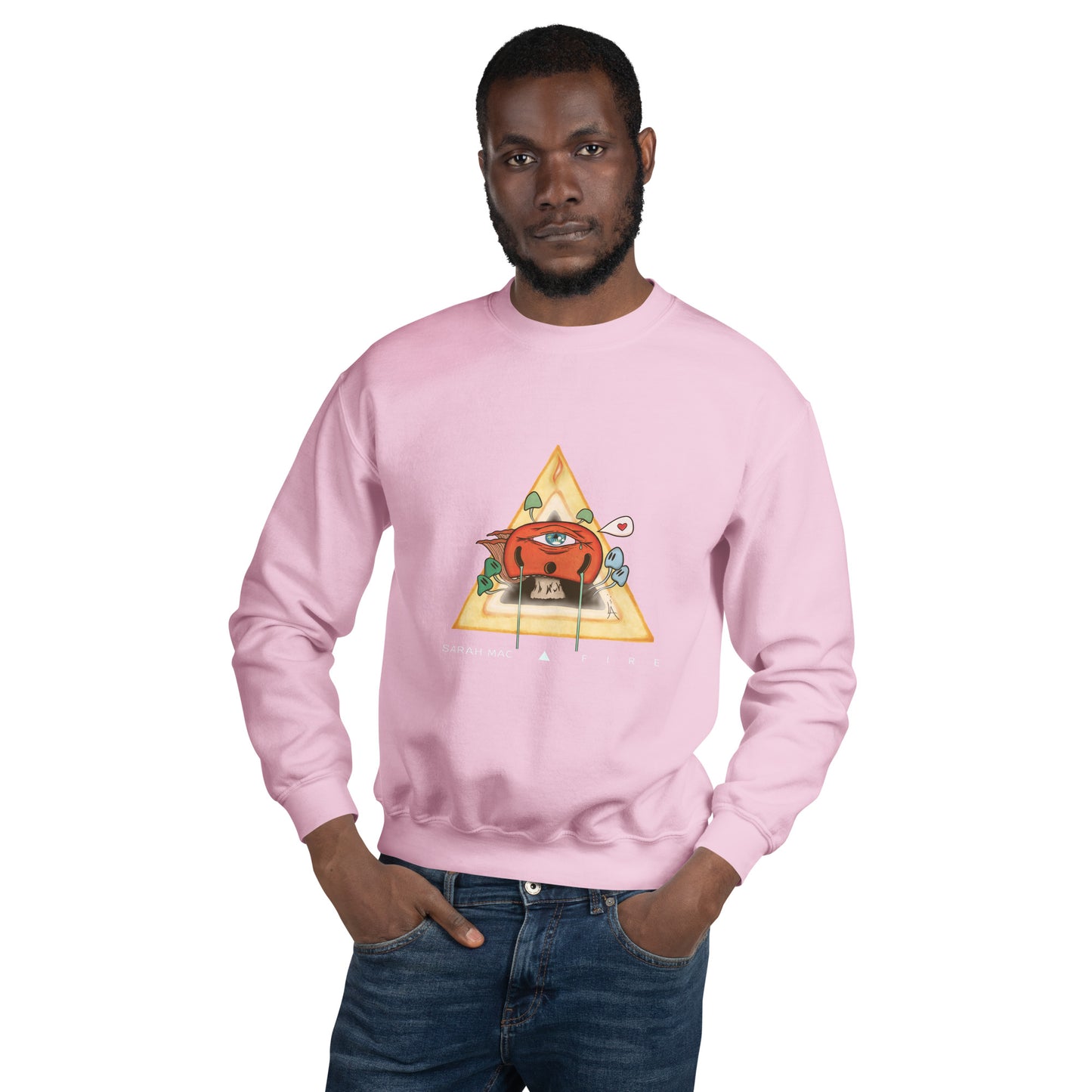 Sarah Mac Fire unisex sweatshirt