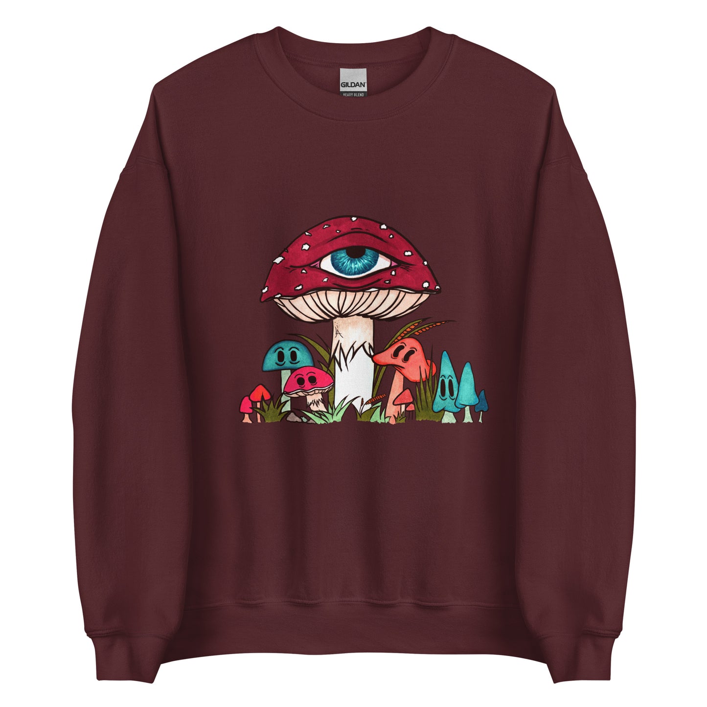 Toadstool & friends unisex sweatshirt