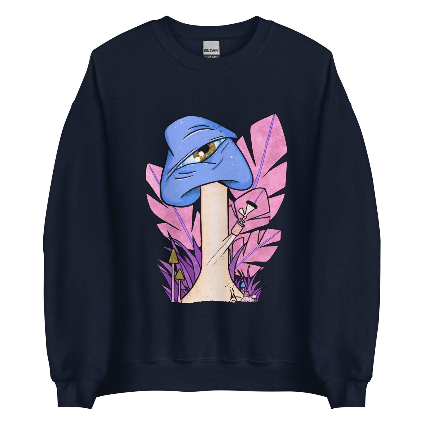 The Bongtripper (blue) unisex sweatshirt