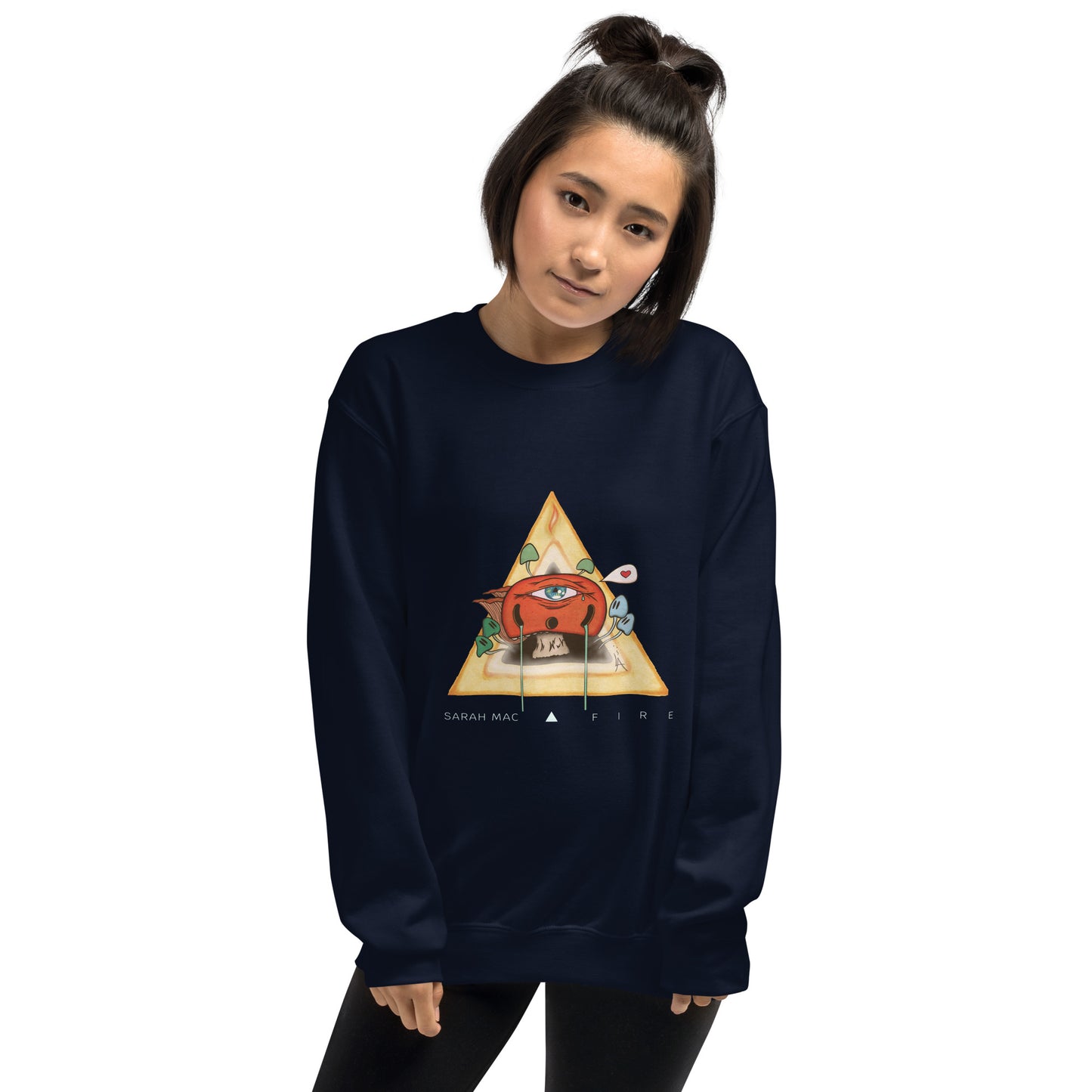 Sarah Mac Fire unisex sweatshirt