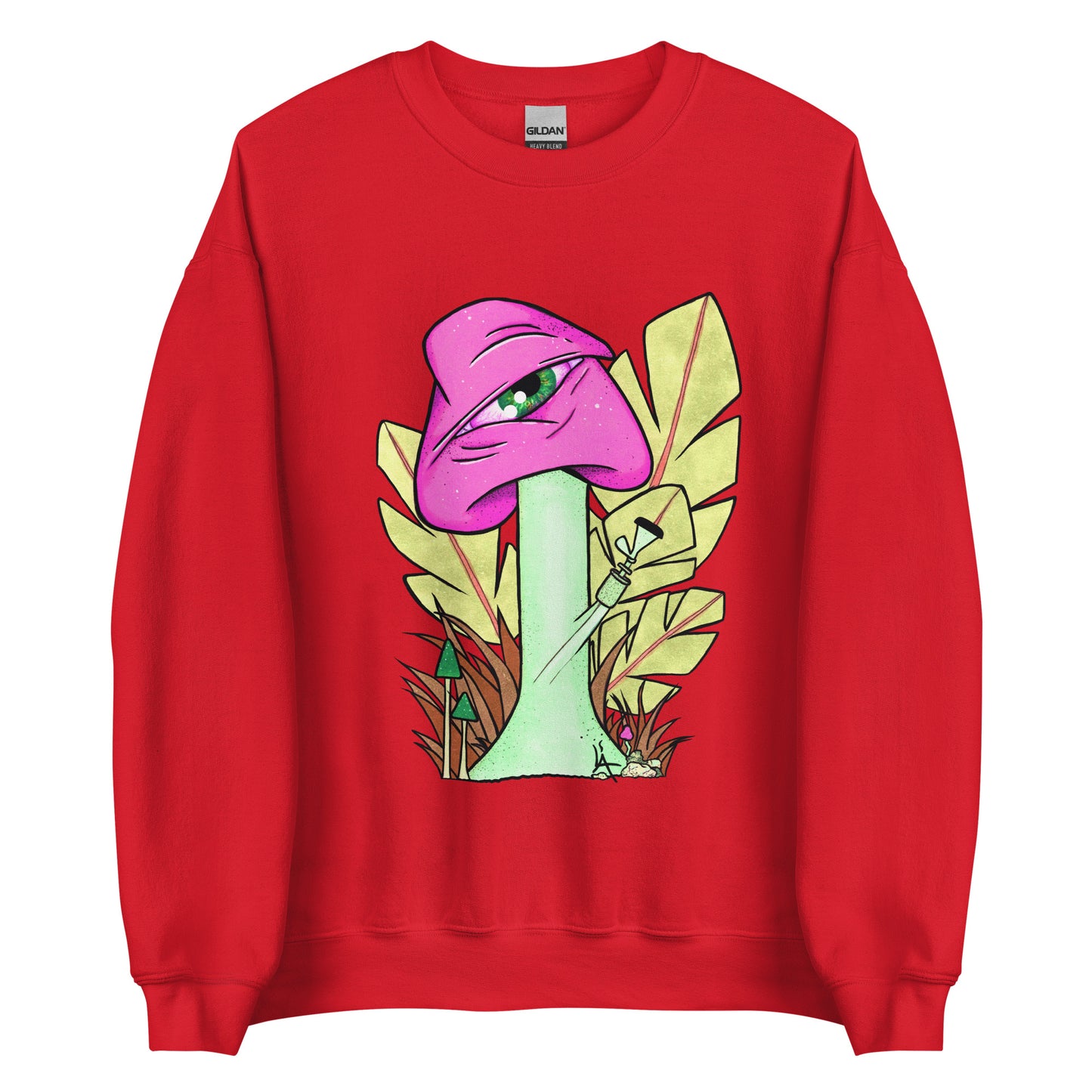 The Bongtripper (pink) unisex sweatshirt