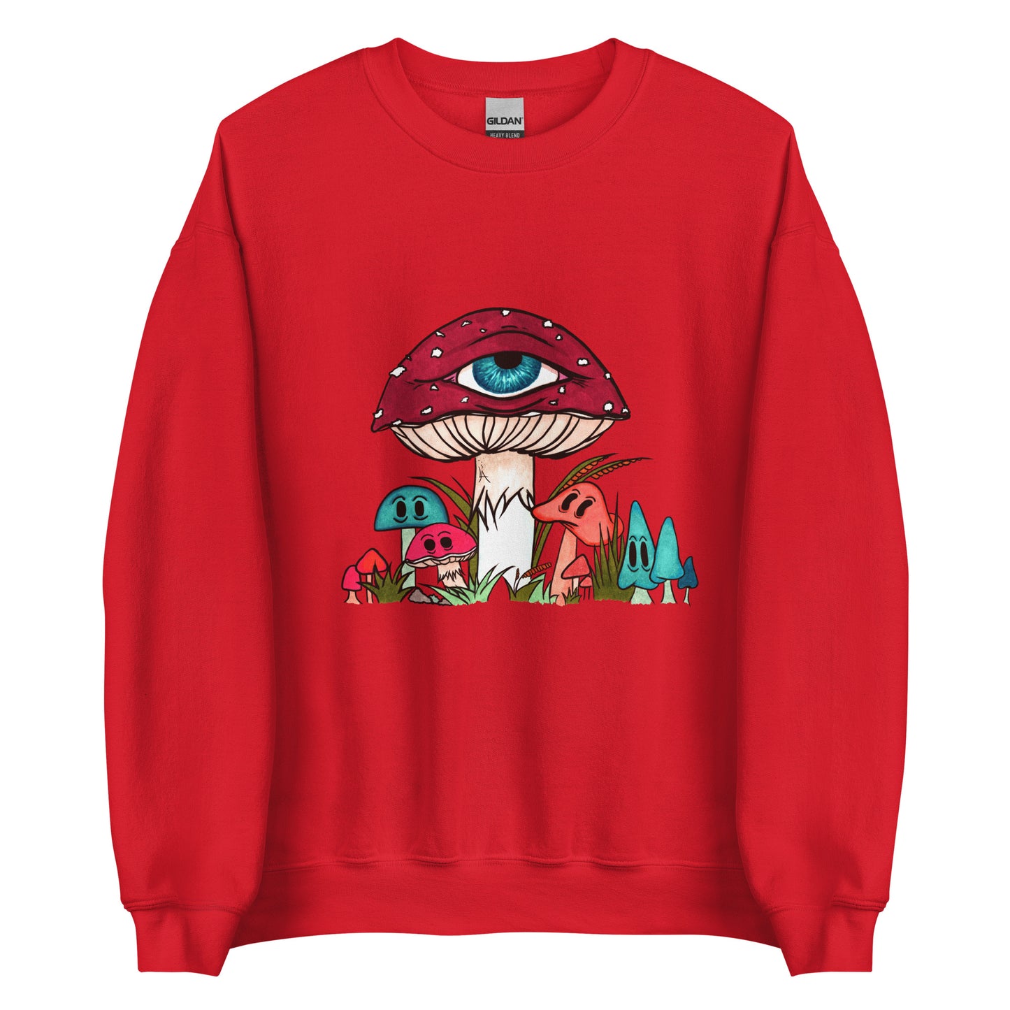 Toadstool & friends unisex sweatshirt