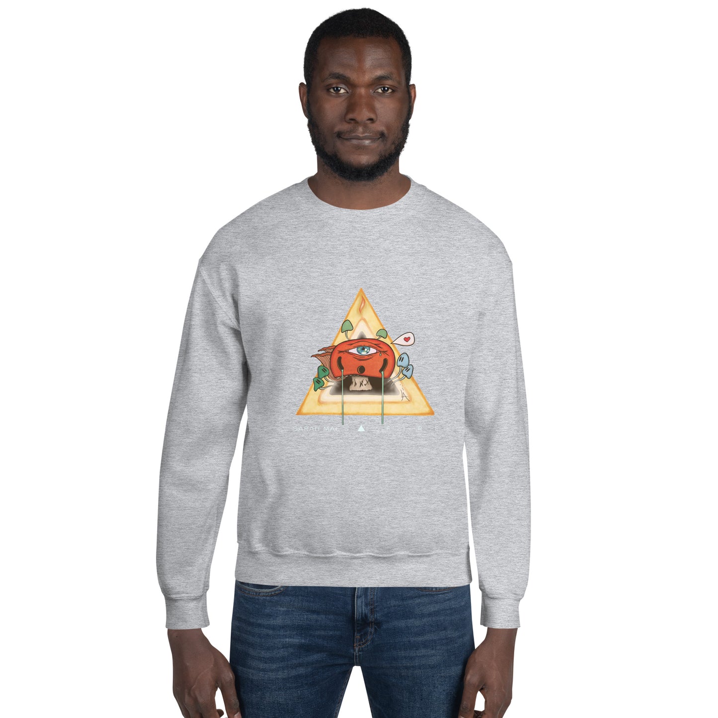 Sarah Mac Fire unisex sweatshirt