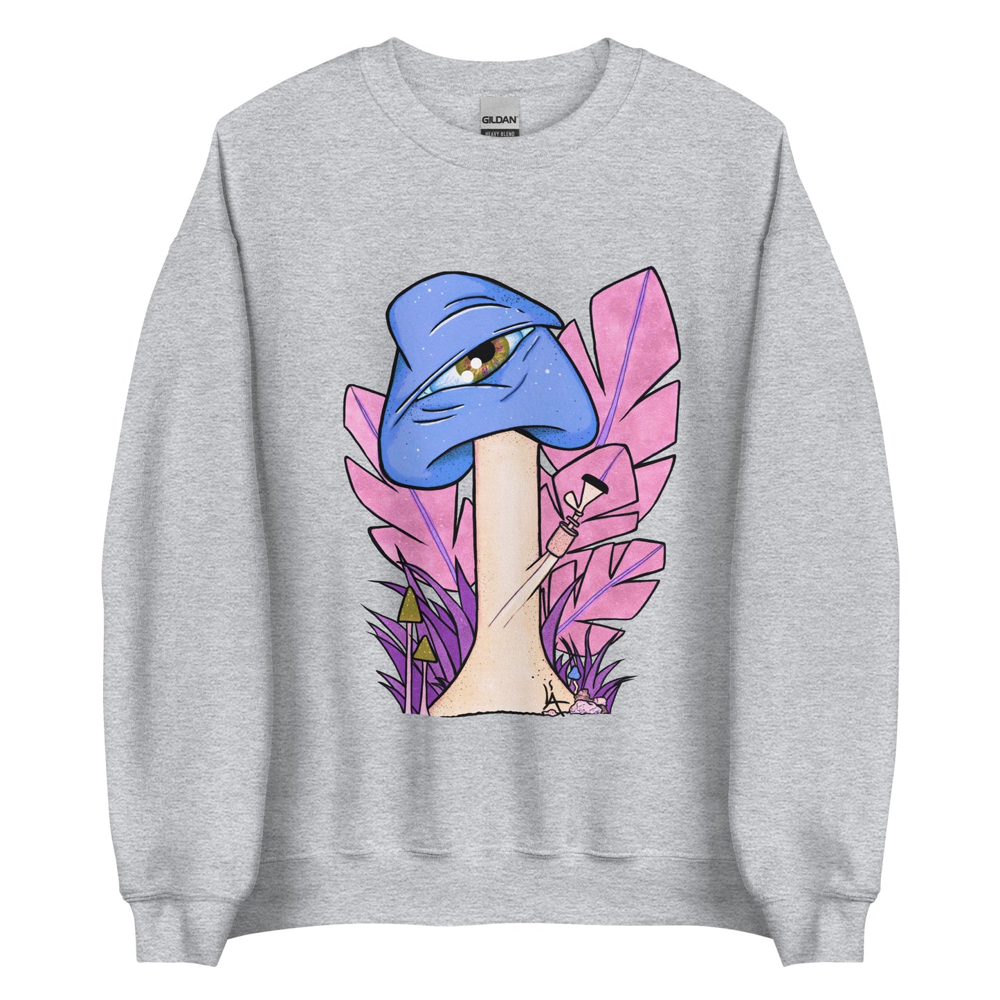 The Bongtripper (blue) unisex sweatshirt